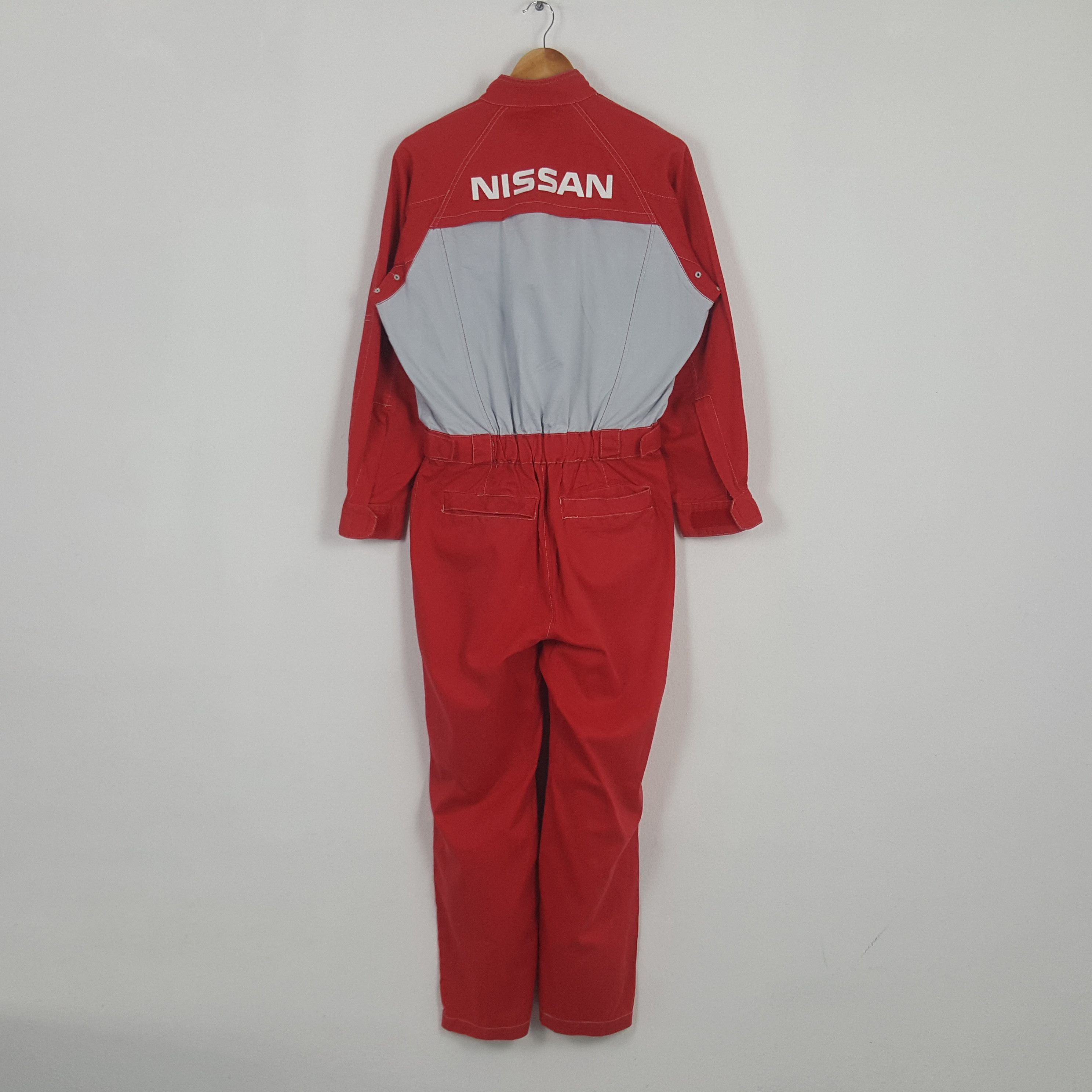 Sports Specialties × Vintage Vintage Nissan Racing Jumpsuit Jacket Size US L / EU 52-54 / 3 - 1 Thumbnail