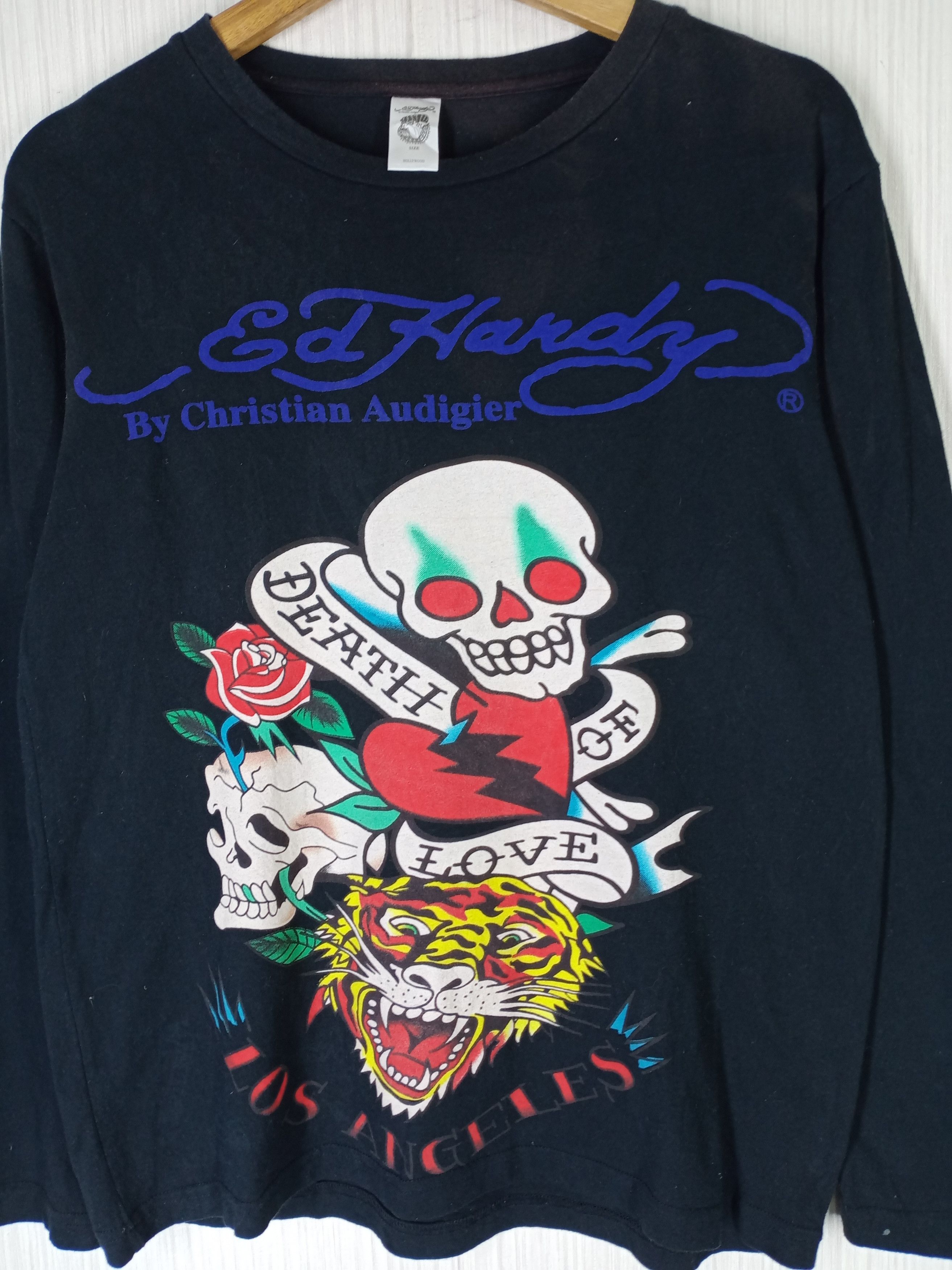 Christian Audigier Rare Ed Hardy By Christian Audigier Long Sleeve Size US M / EU 48-50 / 2 - 3 Thumbnail