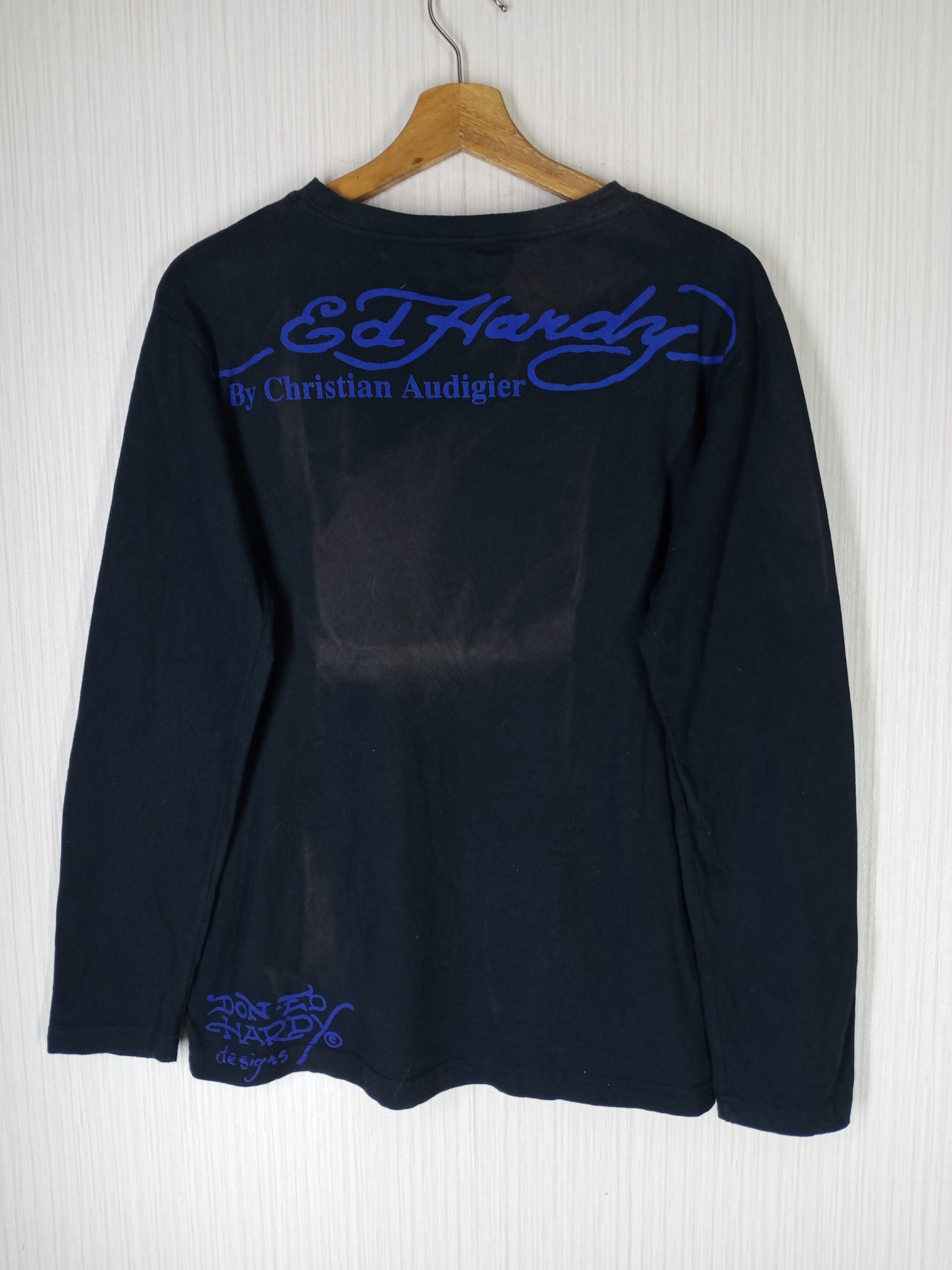 Christian Audigier Rare Ed Hardy By Christian Audigier Long Sleeve Size US M / EU 48-50 / 2 - 6 Thumbnail