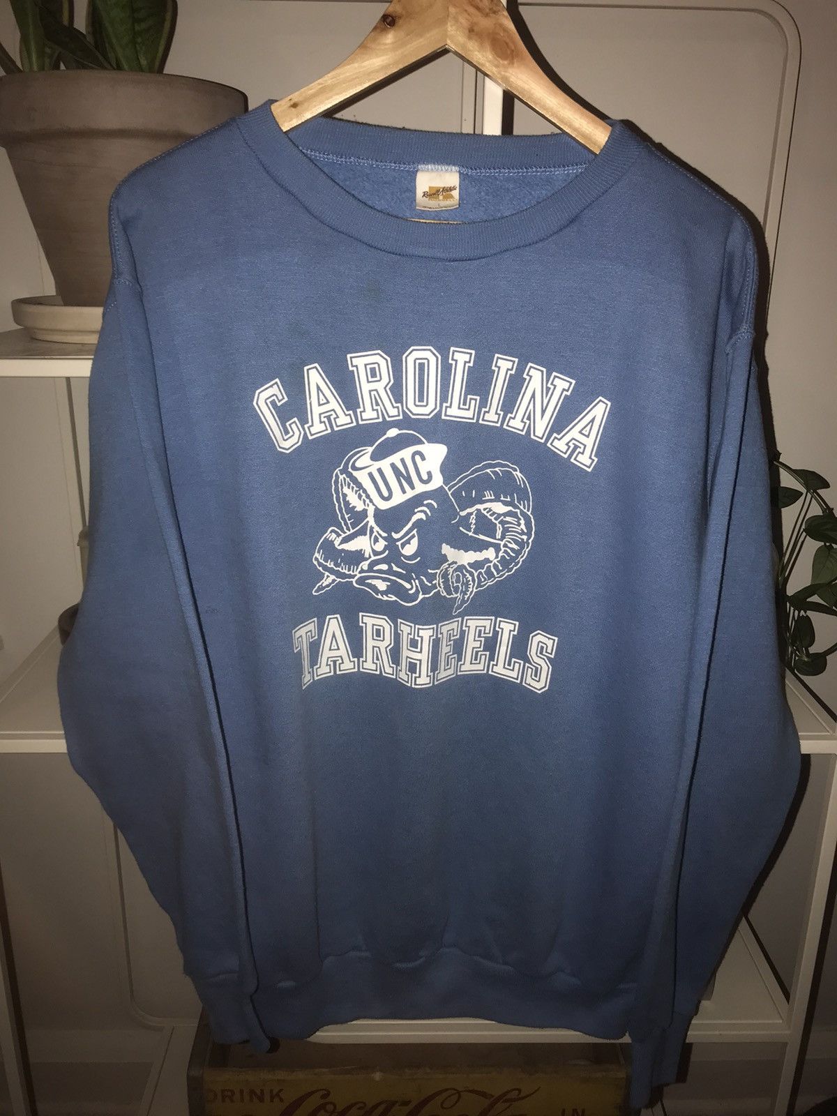 Vintage Vintage UNC North Carolina Tarheels Russell 70's Crewneck