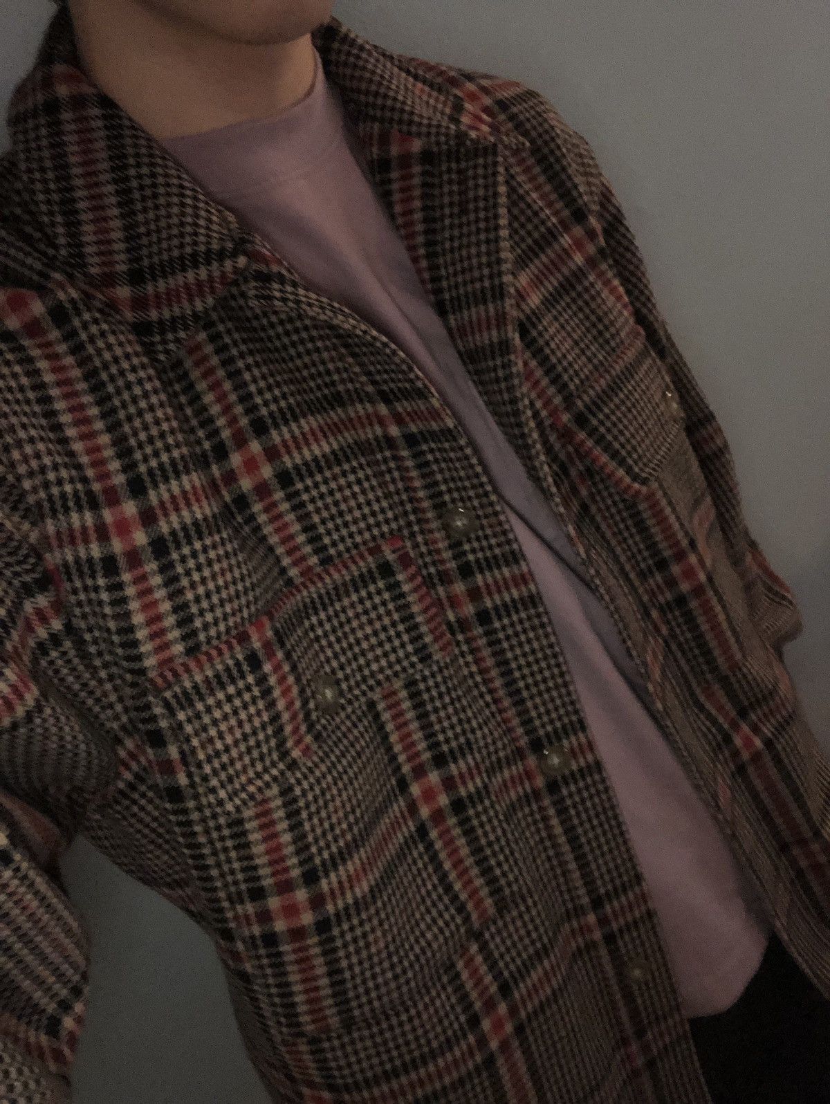 Japanese Brand Japanese plaid coat Size US M / EU 48-50 / 2 - 3 Thumbnail