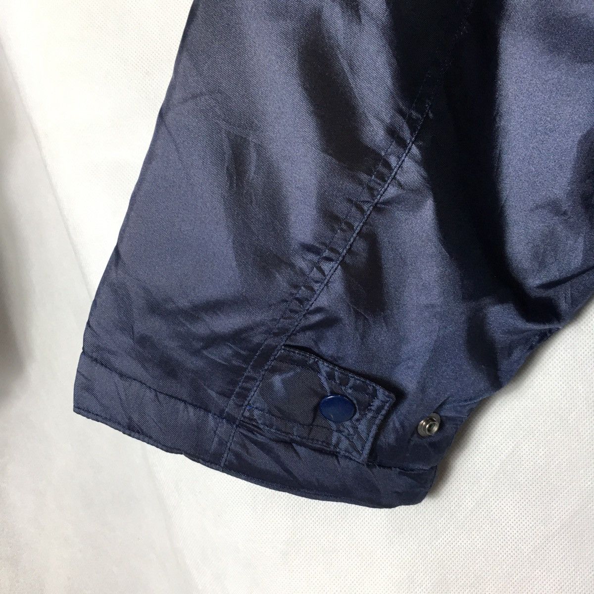 Nike × Vintage 90s Nike Coach Puffer Swoosh Fleece Lining Hoodie Jacket Size US L / EU 52-54 / 3 - 6 Thumbnail