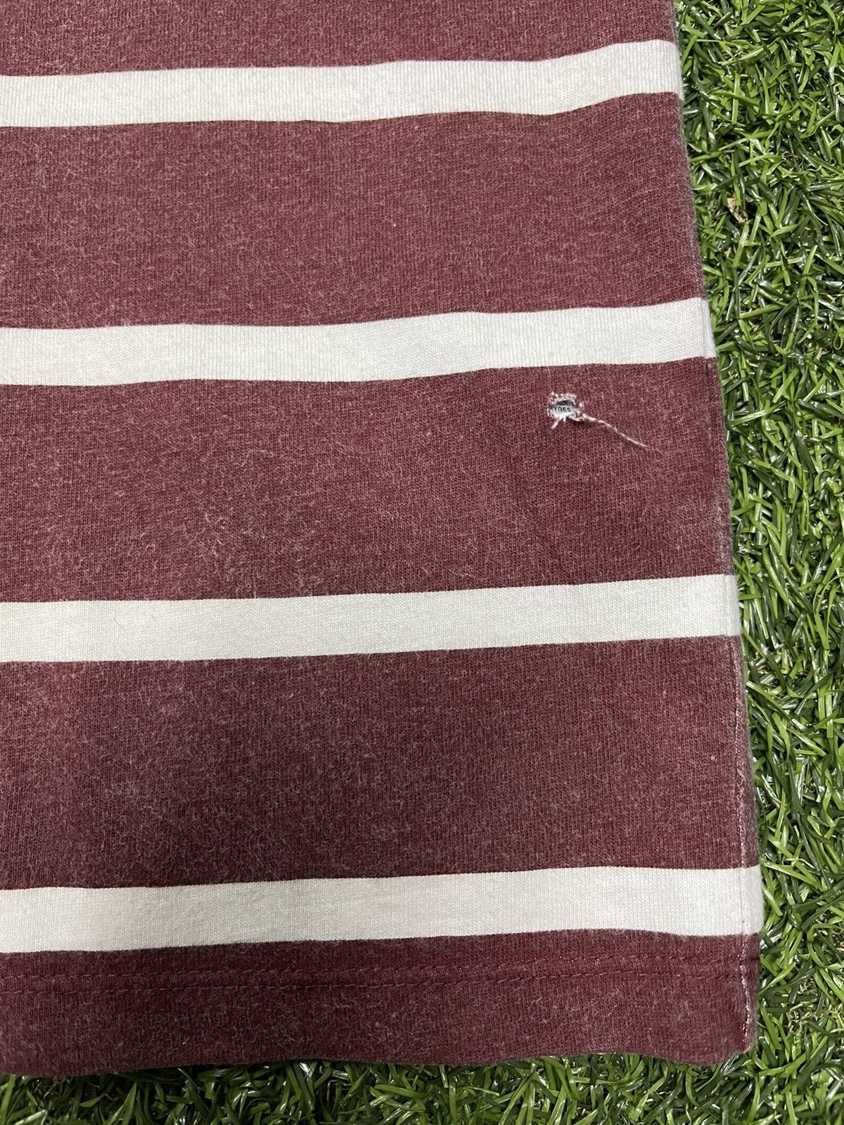 Guess × Vintage Vintage Guess Los Angeles Stripe Embroidery Logo Tee Size US XXL / EU 58 / 5 - 9 Thumbnail