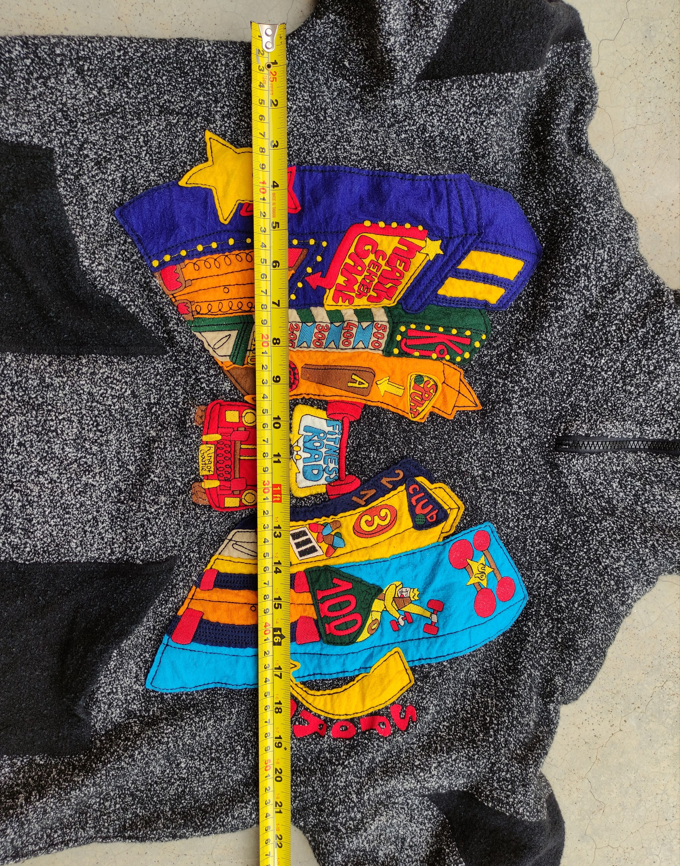 Jean Charles De Castelbajac JEAN CHARLES DE CASTELBAJAC SPORT VINTAGE PULLOVER JACKET Size M / US 6-8 / IT 42-44 - 13 Thumbnail