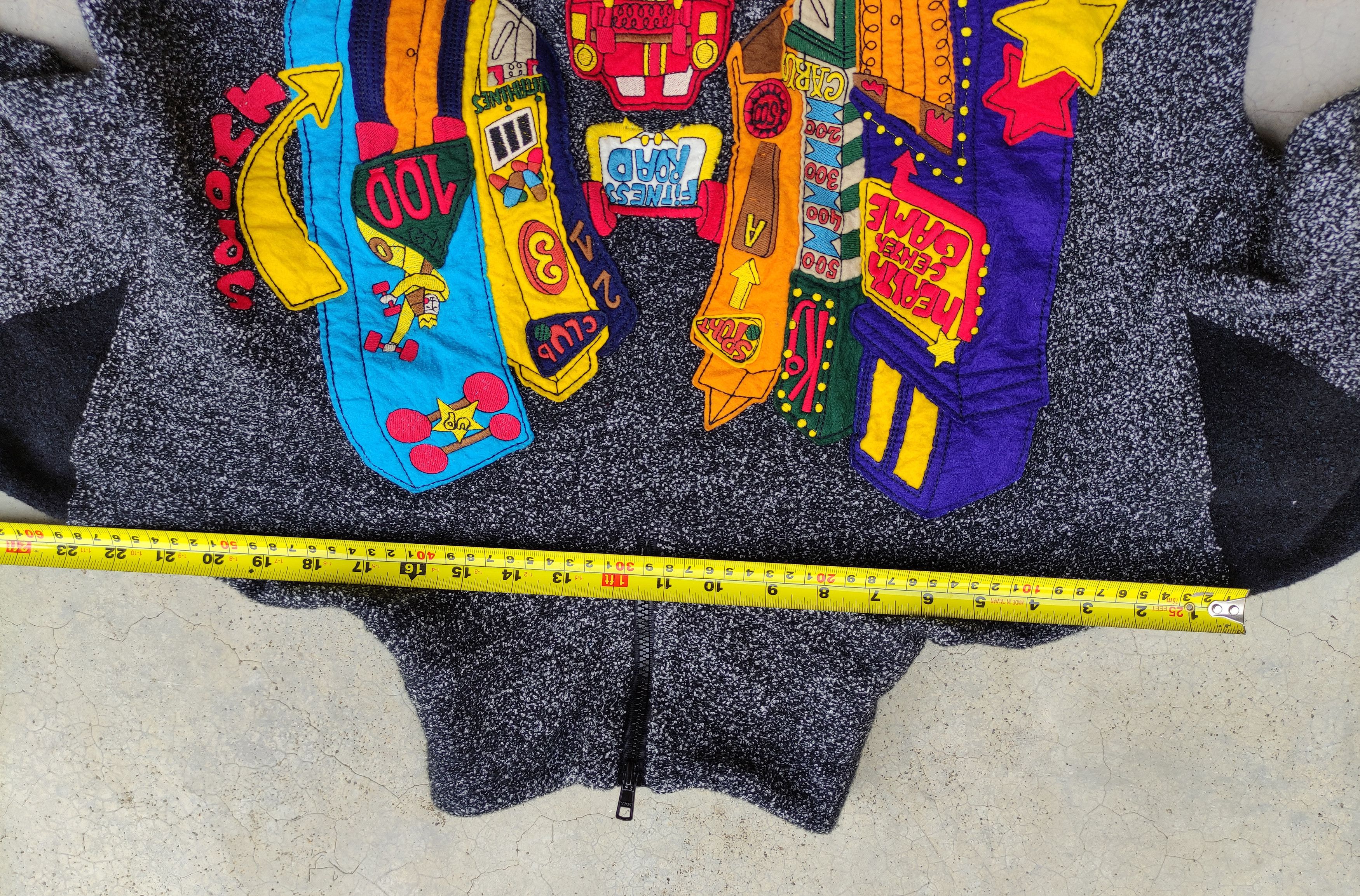 Jean Charles De Castelbajac JEAN CHARLES DE CASTELBAJAC SPORT VINTAGE PULLOVER JACKET Size M / US 6-8 / IT 42-44 - 10 Thumbnail
