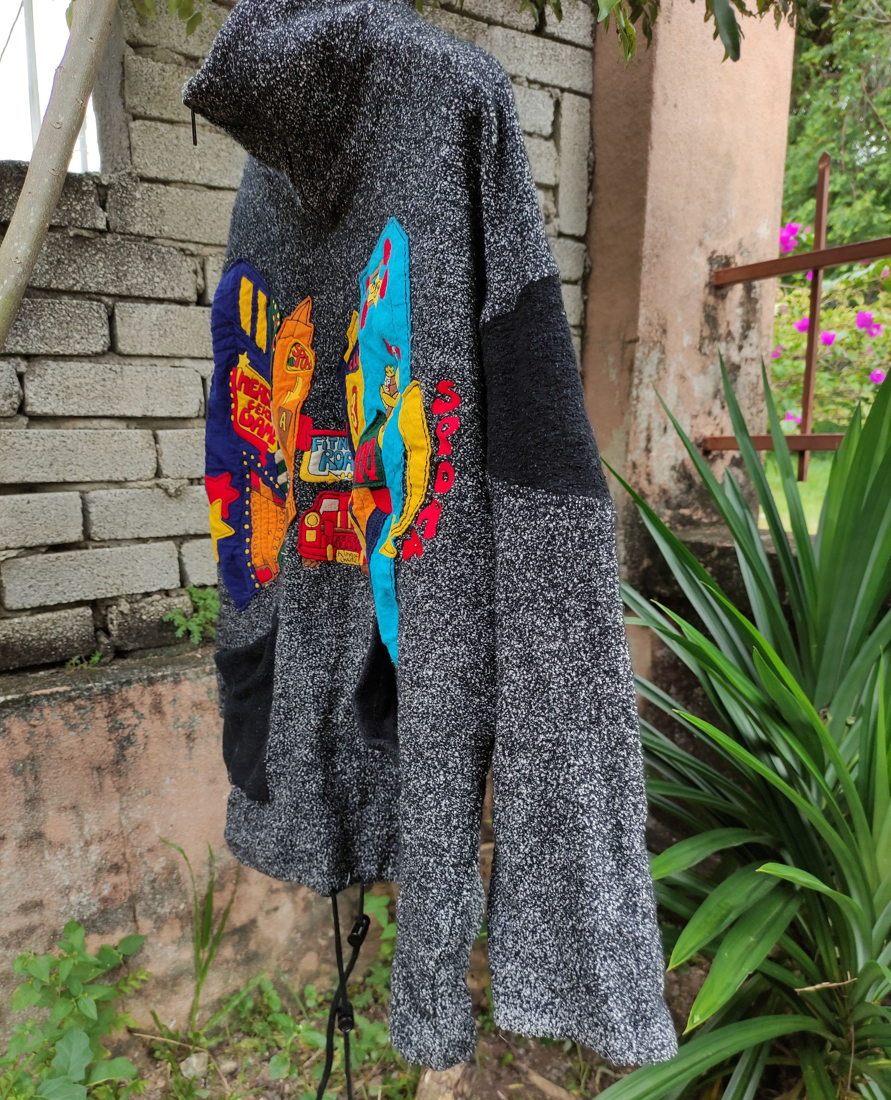 Jean Charles De Castelbajac JEAN CHARLES DE CASTELBAJAC SPORT VINTAGE PULLOVER JACKET Size M / US 6-8 / IT 42-44 - 8 Thumbnail