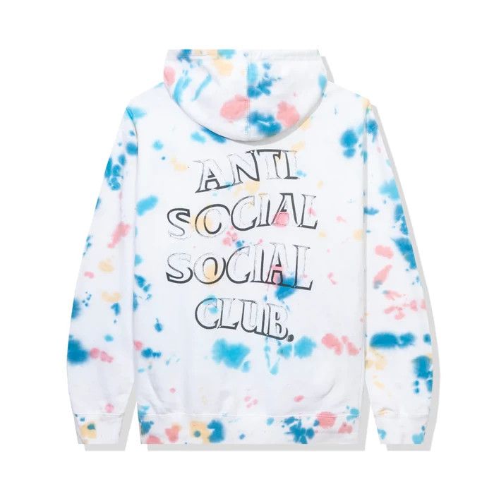 Anti social social club Freak show tie dye hoodie