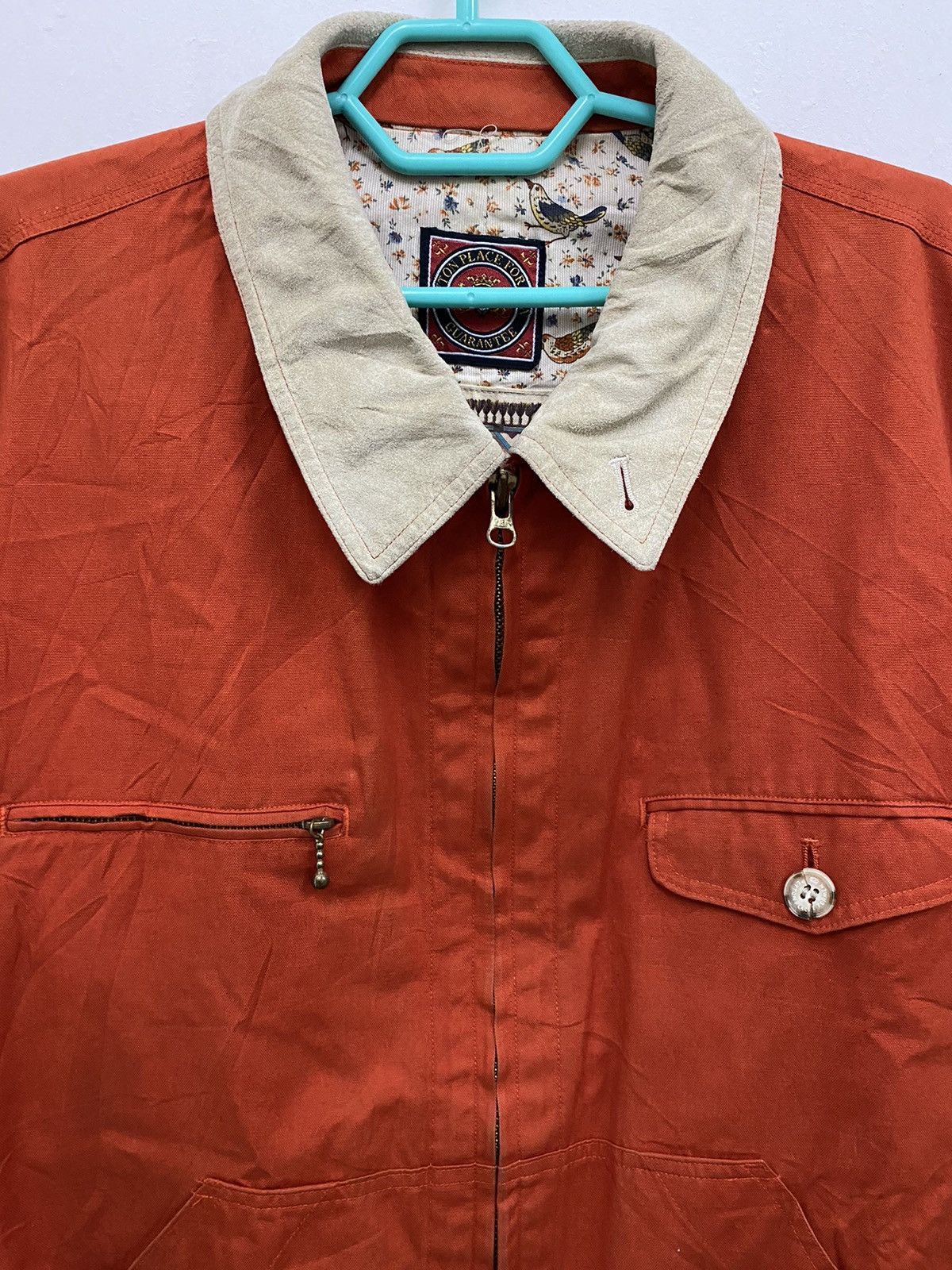 Japanese Brand Vintage PPFM Workwear Zipper Jacket Size US XL / EU 56 / 4 - 2 Thumbnail