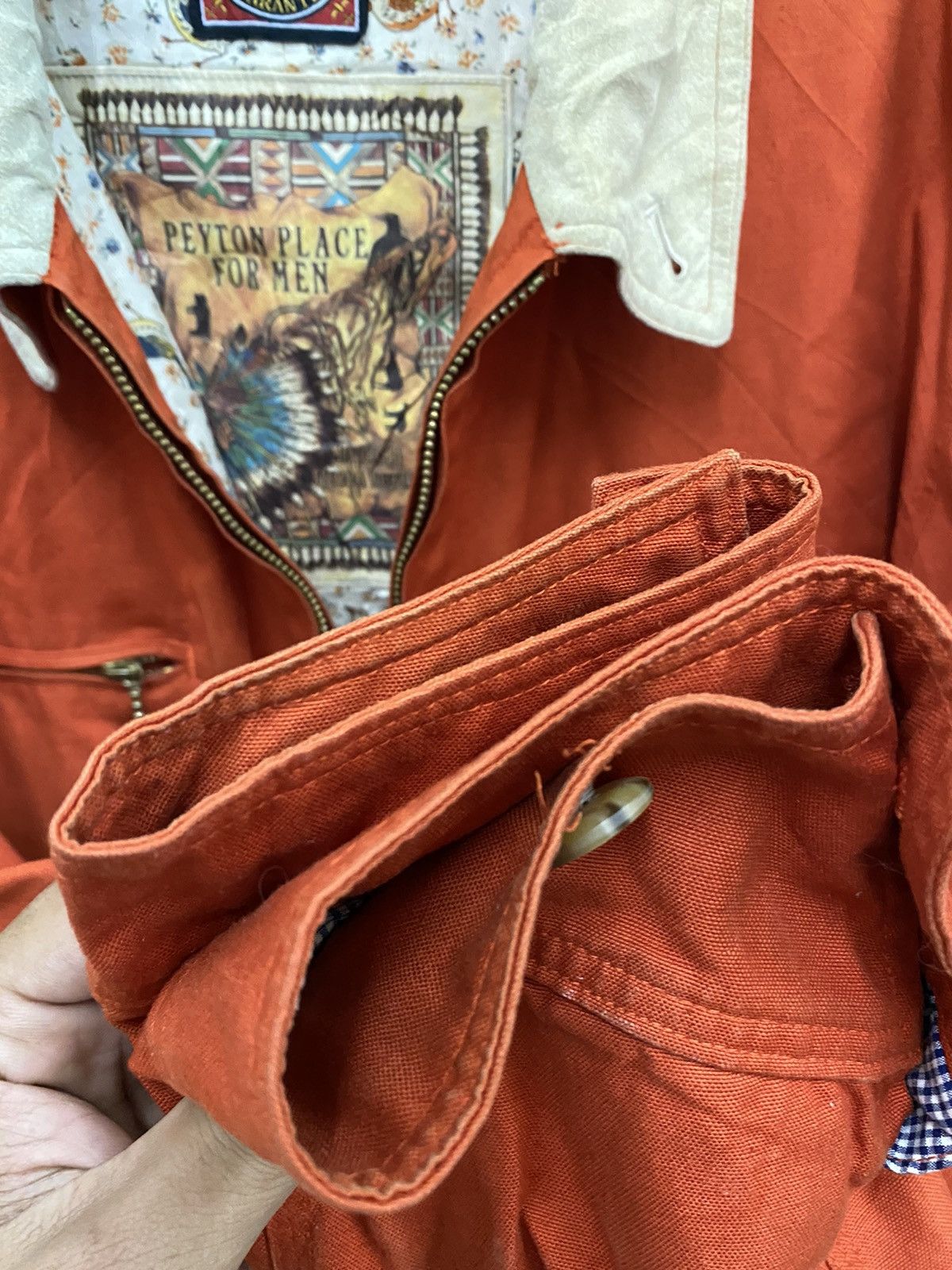 Japanese Brand Vintage PPFM Workwear Zipper Jacket Size US XL / EU 56 / 4 - 10 Thumbnail
