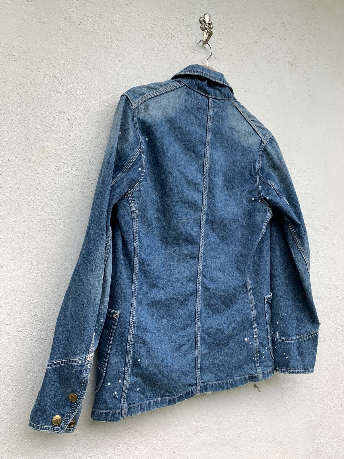 Schott PERFECTO SCHOOT N.Y.C MULTIPOCKET DENIM JACKET Size US S / EU 44-46 / 1 - 10 Thumbnail