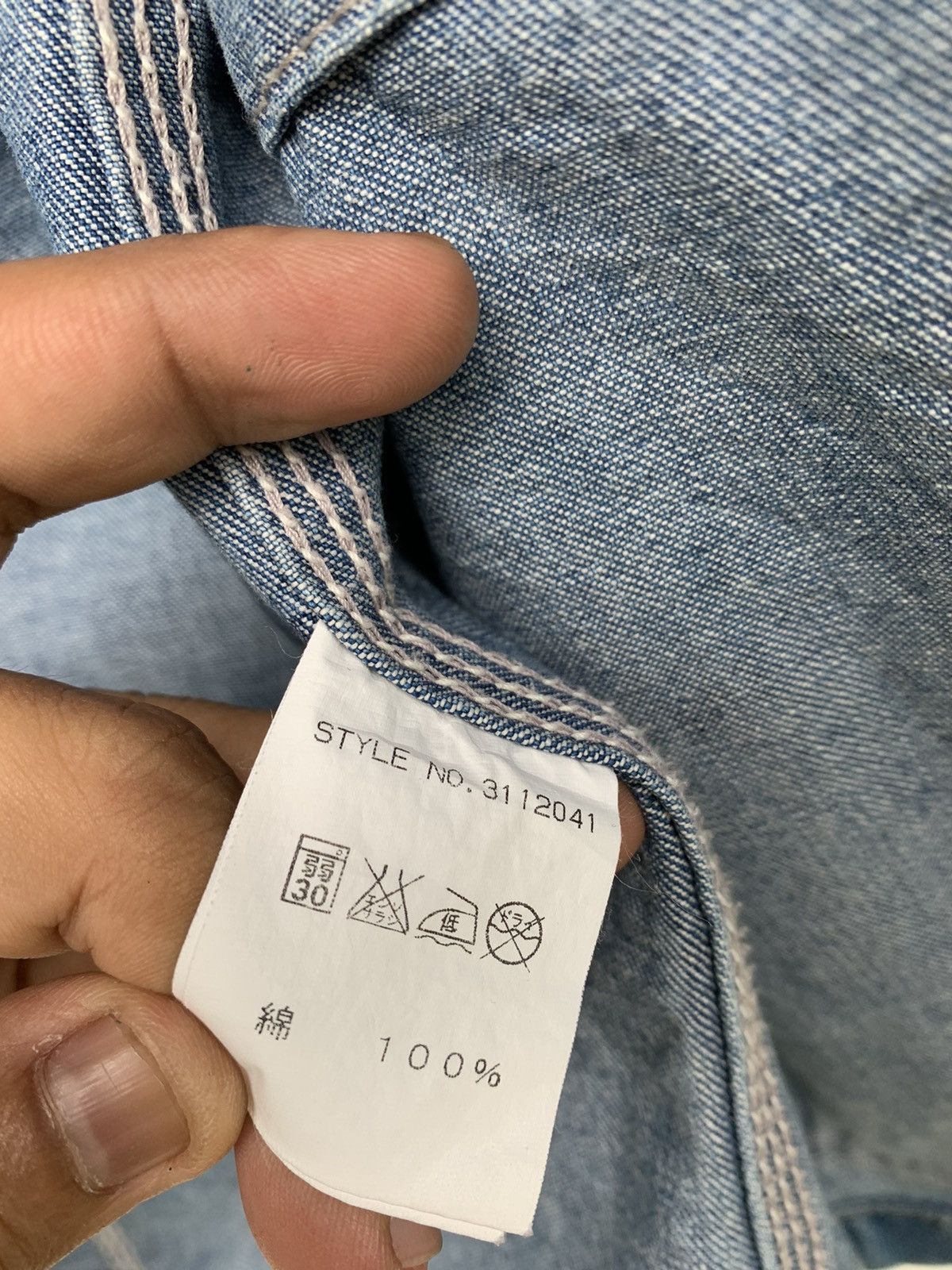 Schott PERFECTO SCHOOT N.Y.C MULTIPOCKET DENIM JACKET Size US S / EU 44-46 / 1 - 15 Thumbnail