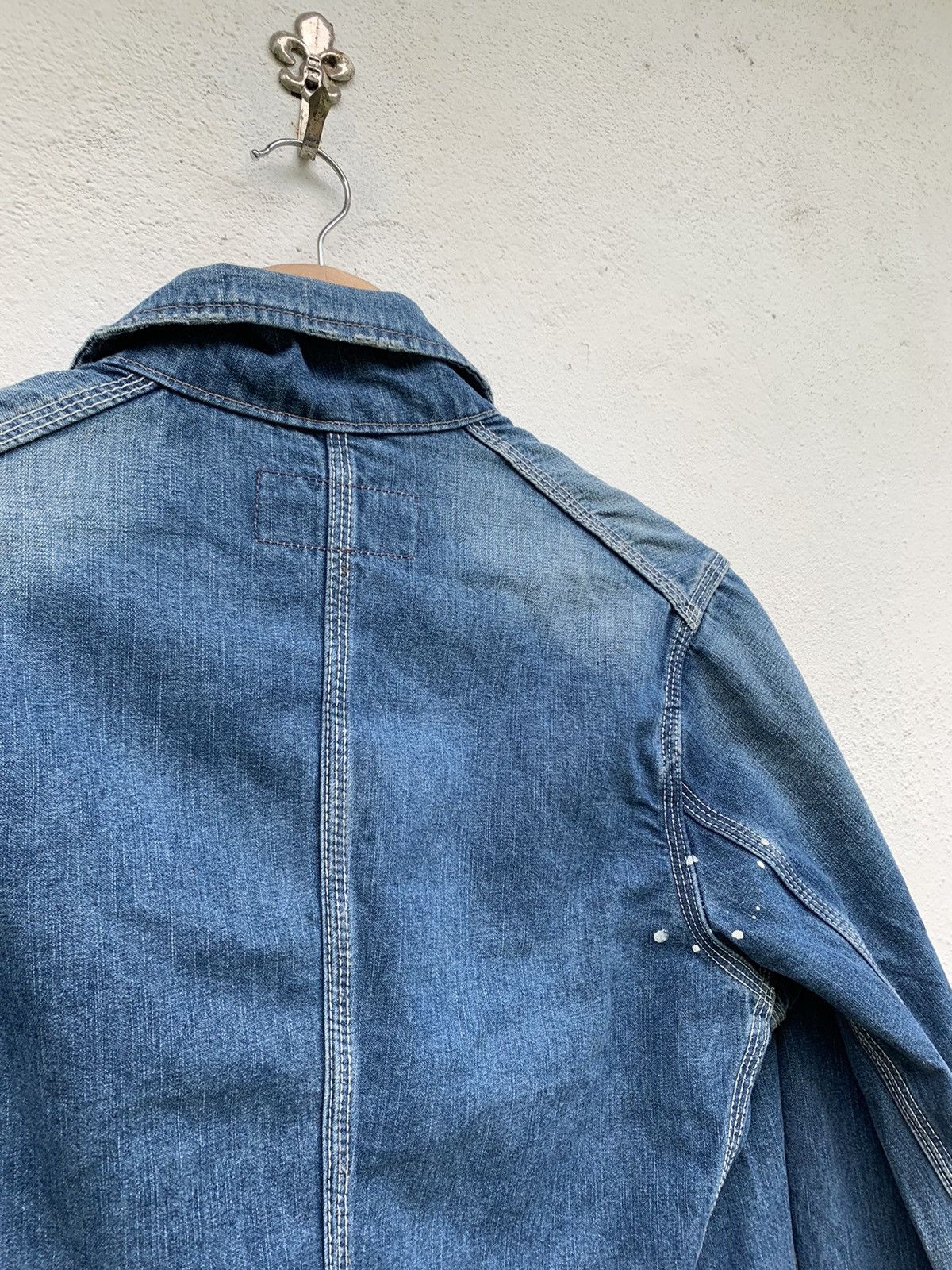 Schott PERFECTO SCHOOT N.Y.C MULTIPOCKET DENIM JACKET Size US S / EU 44-46 / 1 - 11 Thumbnail