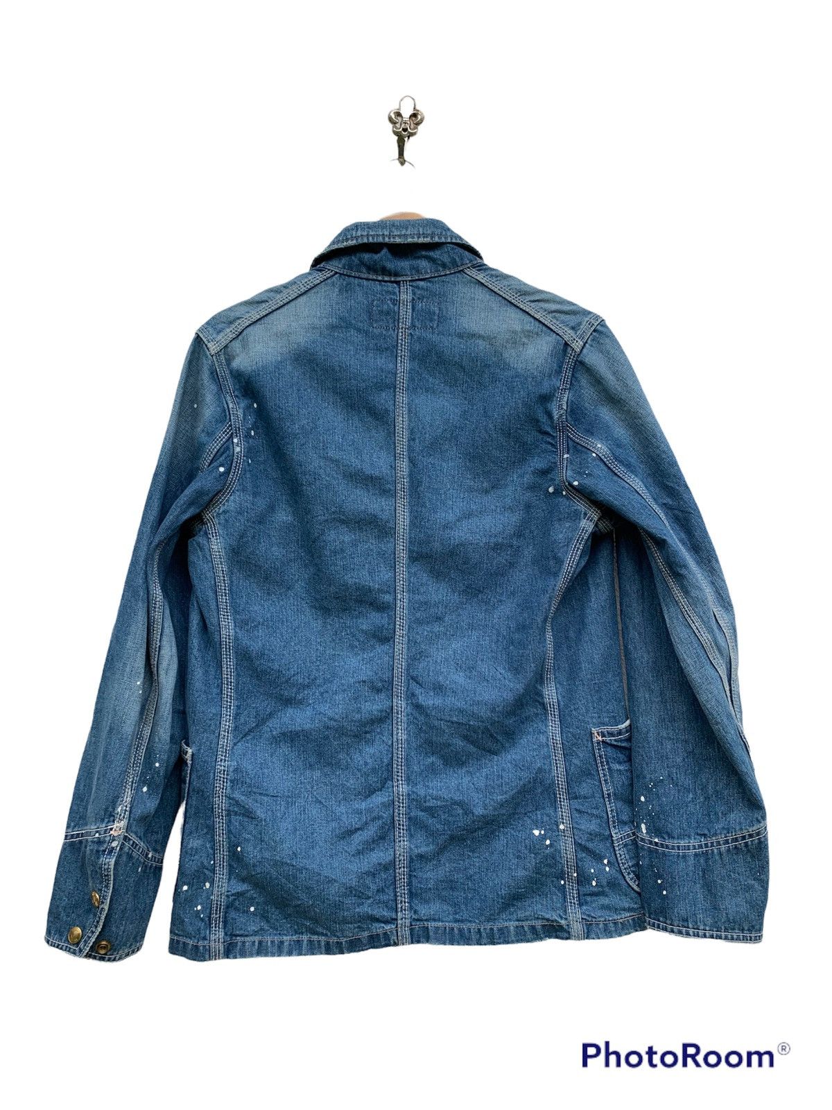 Schott PERFECTO SCHOOT N.Y.C MULTIPOCKET DENIM JACKET Size US S / EU 44-46 / 1 - 2 Thumbnail