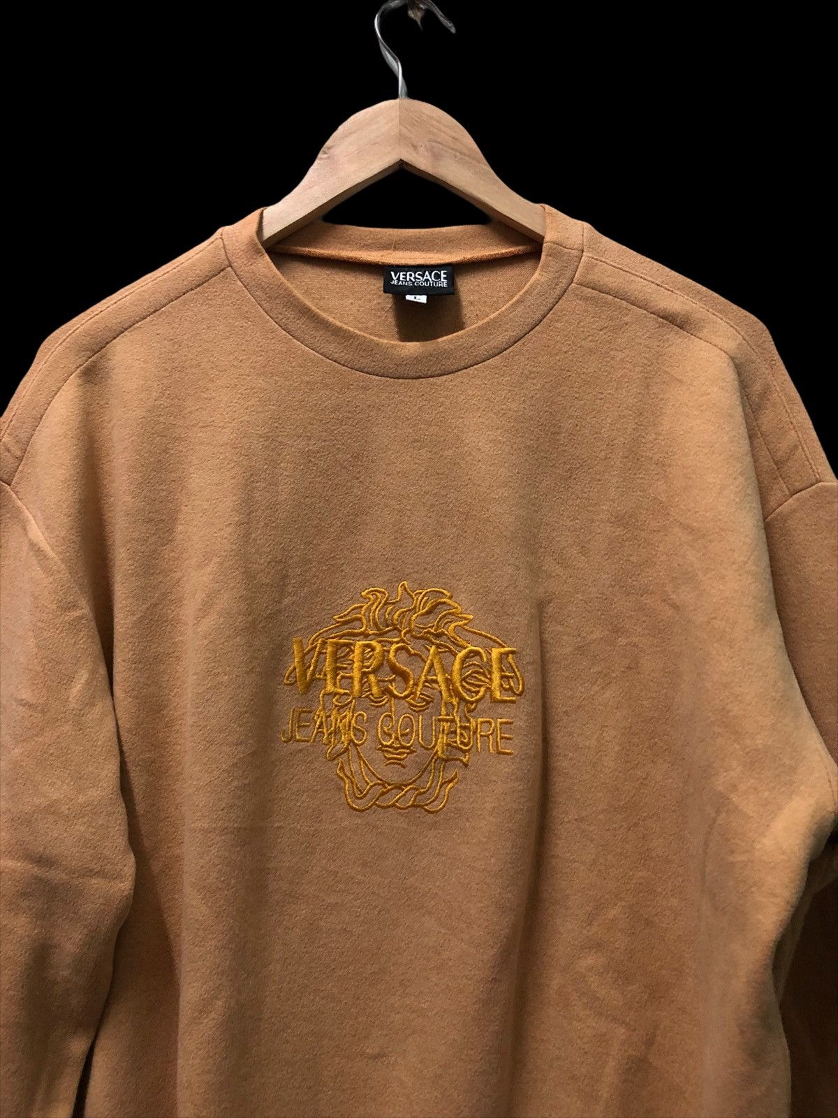 Versace RARE!!! VERSACE BIG LOGO SWEATSHIRT Size US L / EU 52-54 / 3 - 2 Thumbnail