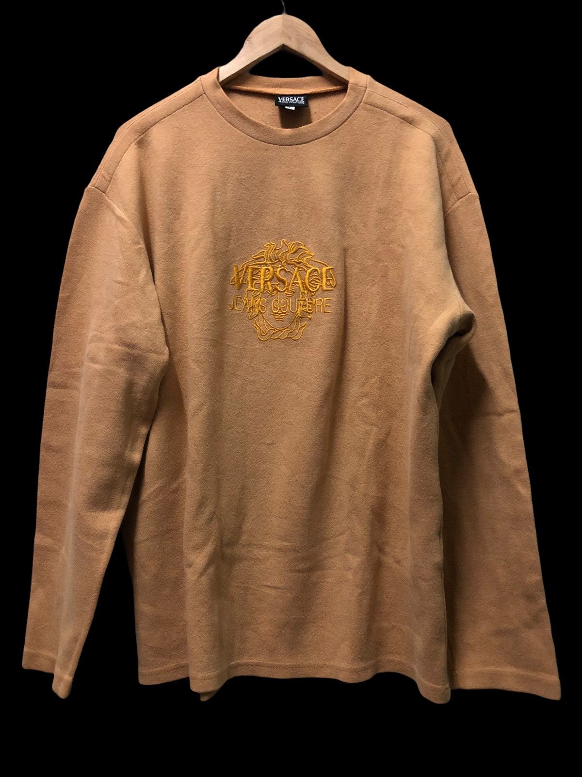 Versace RARE!!! VERSACE BIG LOGO SWEATSHIRT Size US L / EU 52-54 / 3 - 1 Thumbnail