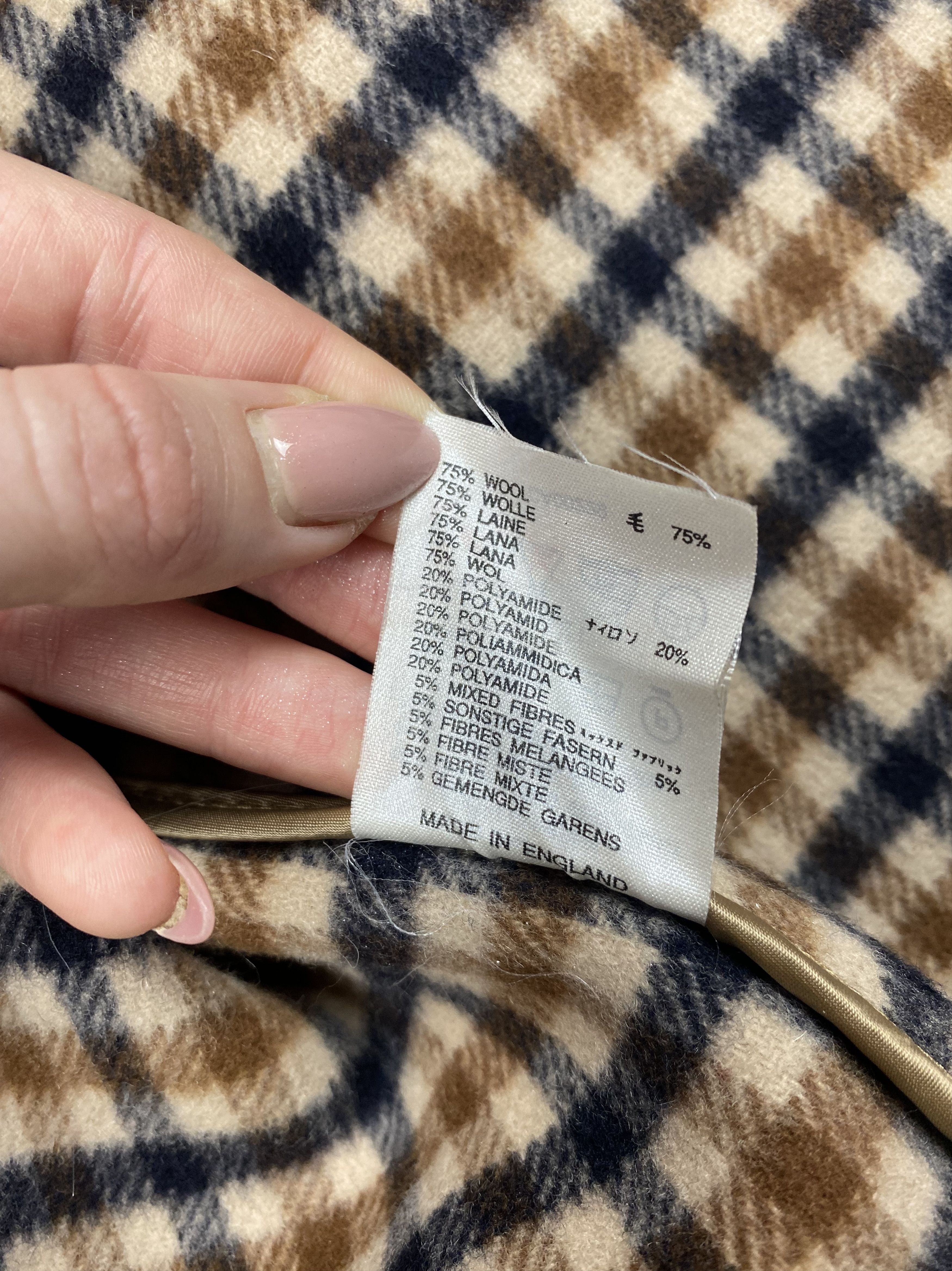Aquascutum Aquascutum London Vintage Womens Wool Duffle Coat Jacket Size S / US 4 / IT 40 - 7 Thumbnail