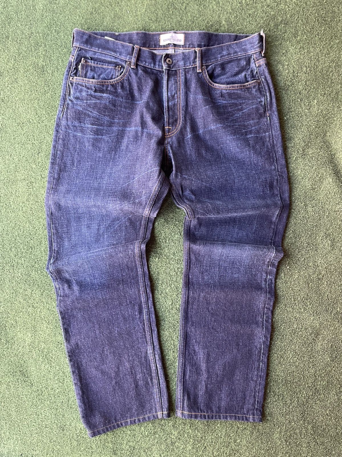 Stone Island Men's Jeans in Denim Blue