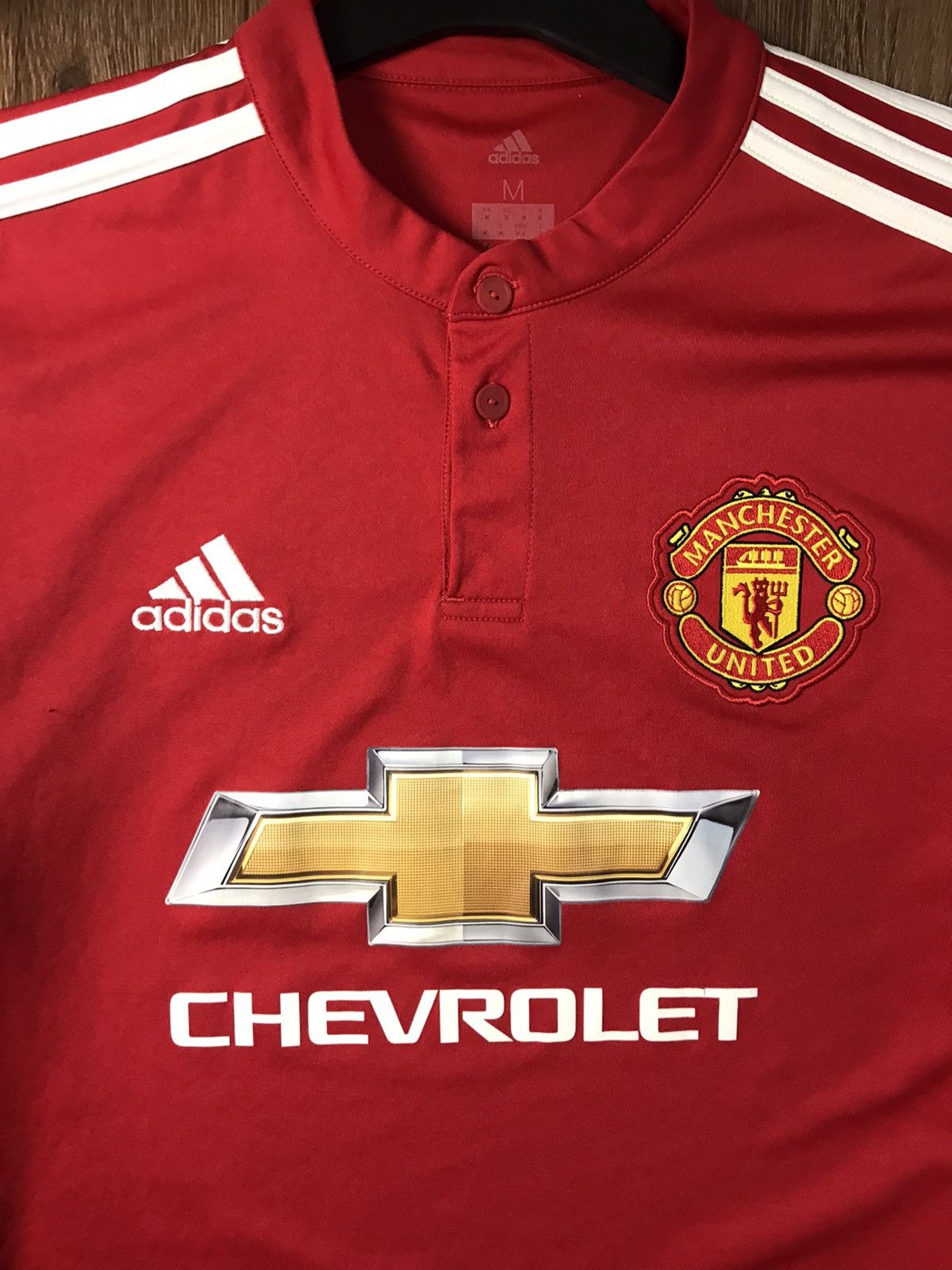 Adidas Adidas Manchester United soccer jersey 2017 Size US M / EU 48-50 / 2 - 5 Thumbnail