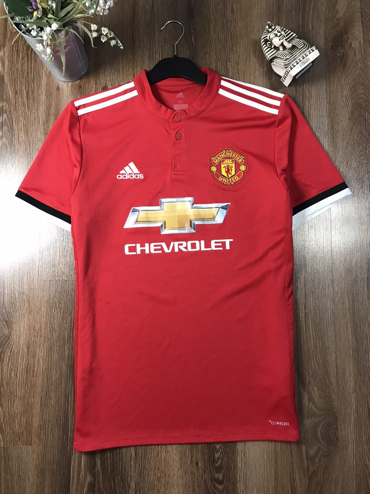 Adidas Adidas Manchester United soccer jersey 2017 Size US M / EU 48-50 / 2 - 1 Thumbnail