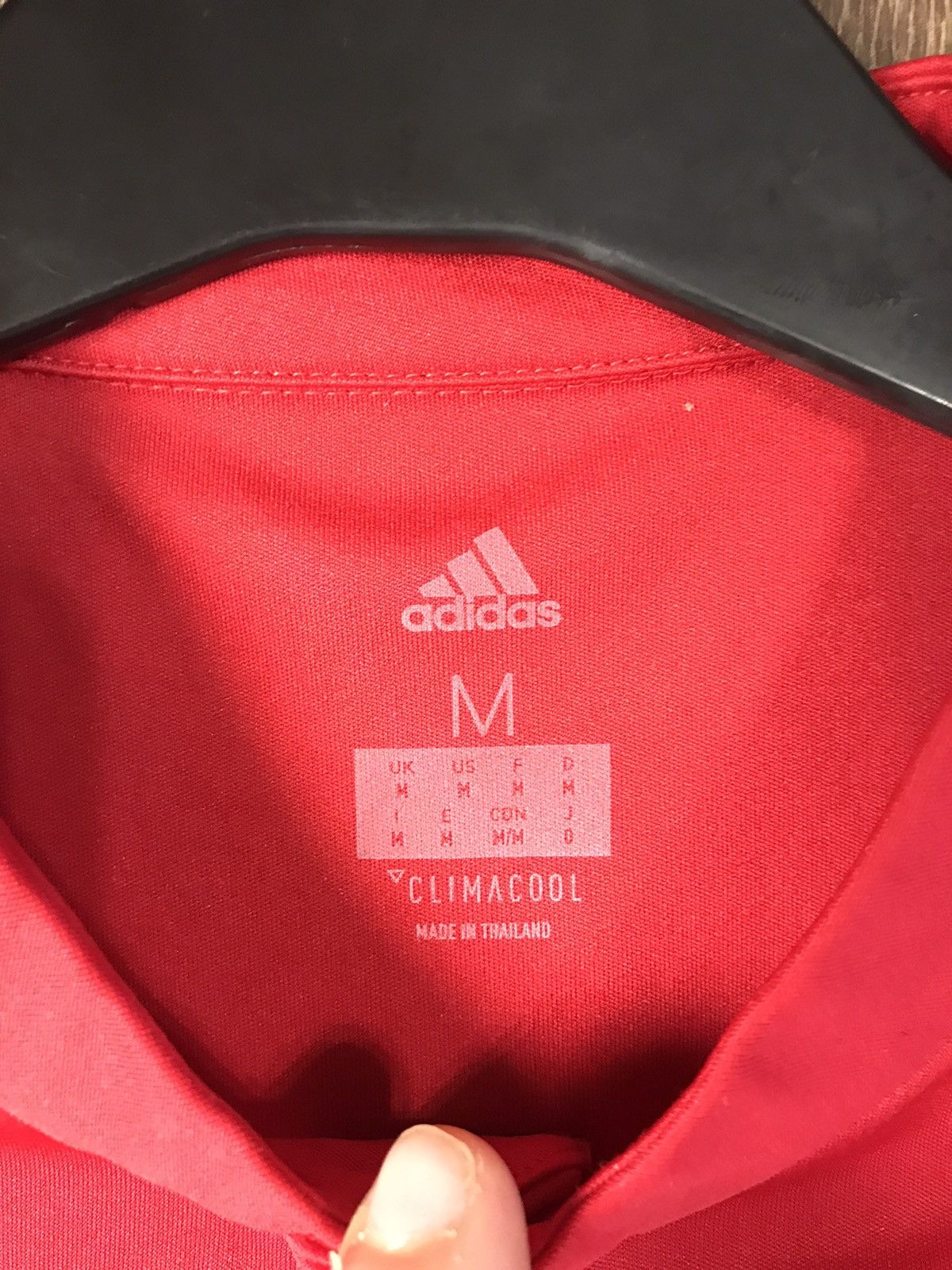 Adidas Adidas Manchester United soccer jersey 2017 Size US M / EU 48-50 / 2 - 6 Thumbnail