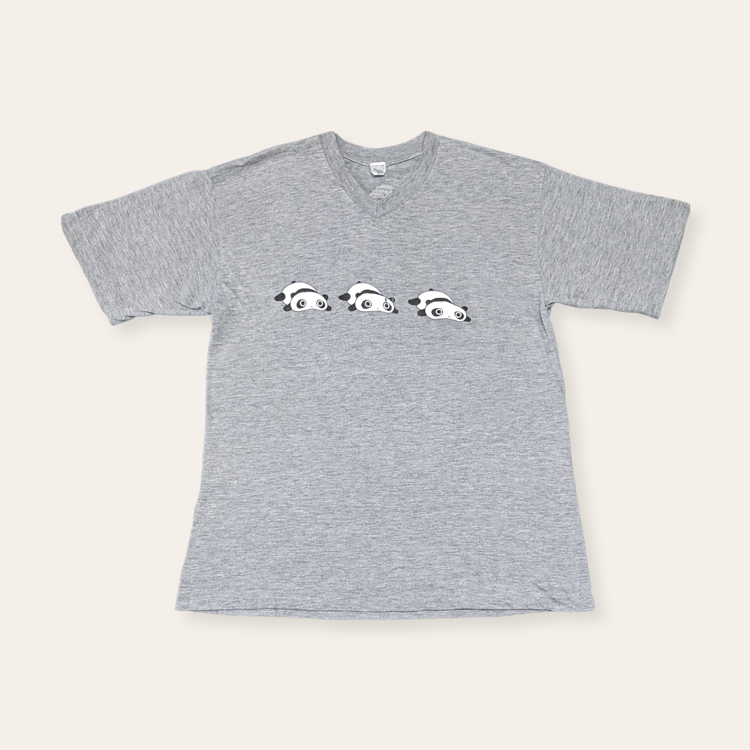 Japanese Brand × Takashi Murakami × Vintage Vintage 90s Japanese Anime Cute Tarepanda T shirt Size US M / EU 48-50 / 2 - 2 Thumbnail