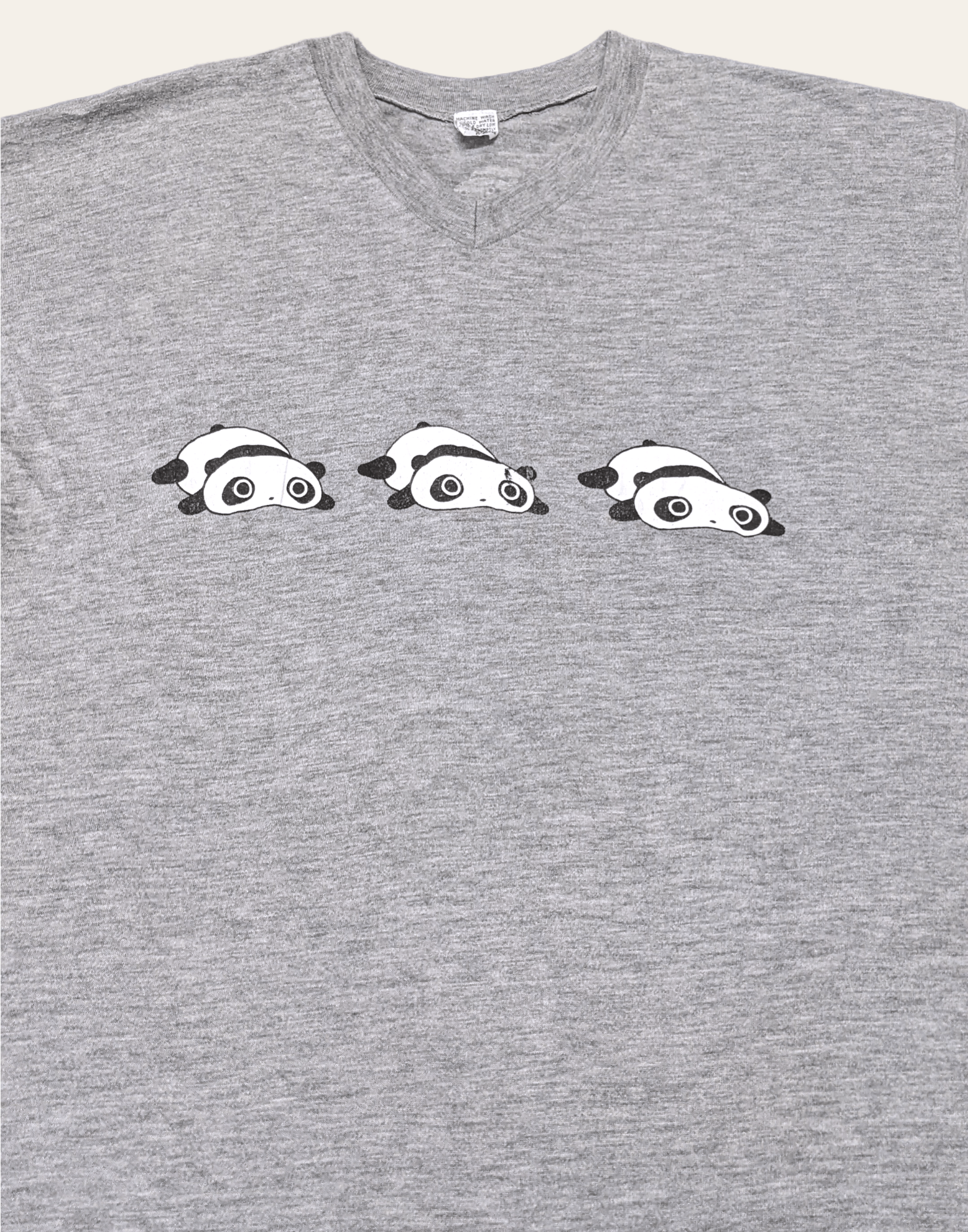 Japanese Brand × Takashi Murakami × Vintage Vintage 90s Japanese Anime Cute Tarepanda T shirt Size US M / EU 48-50 / 2 - 1 Thumbnail