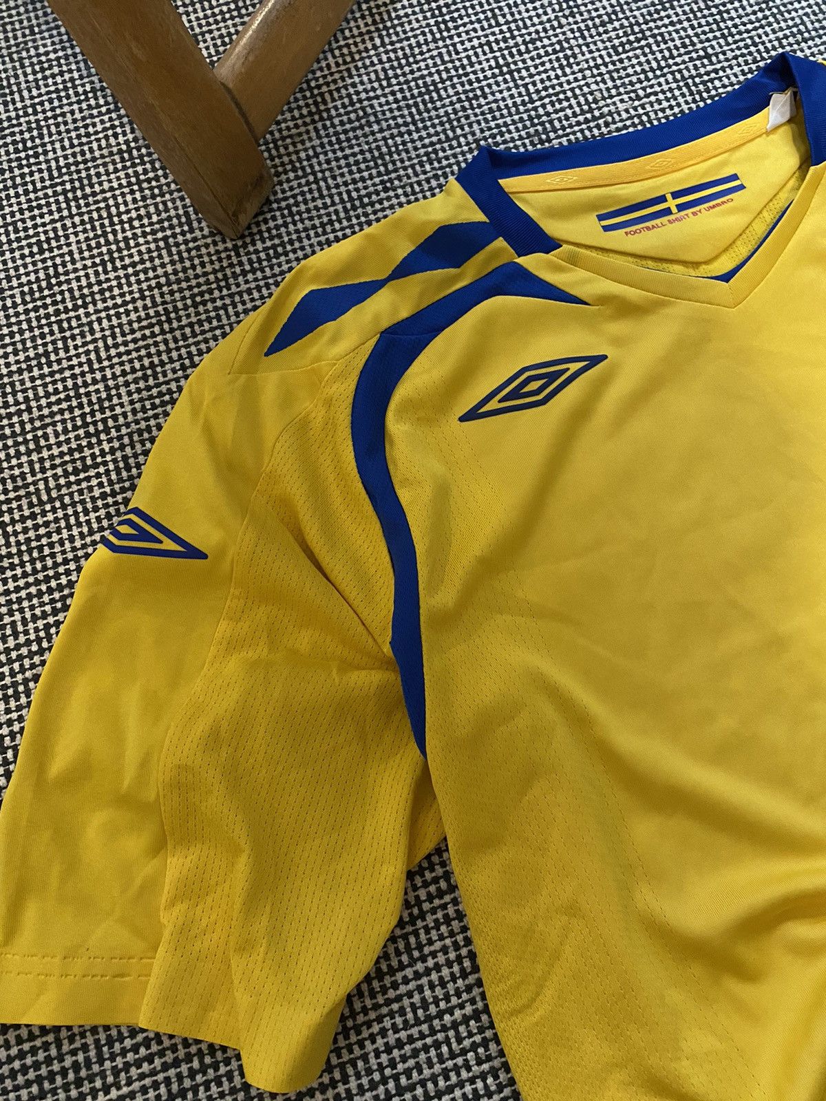 Umbro × Vintage Rare Vintage soccer jersey Sweden umbro y2k Size US XL / EU 56 / 4 - 3 Thumbnail