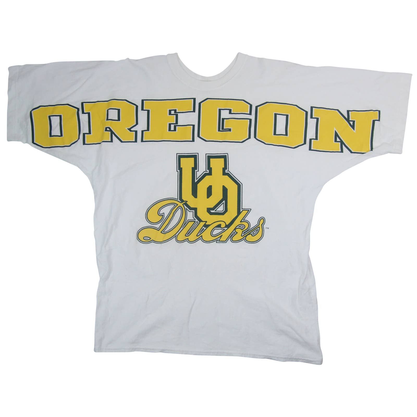 Vintage University of Oregon Ducks Spellout Graphic T Shirt