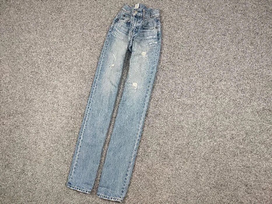 Uniqlo Vintage 90's Japan Uniqlo Faded Washed Denim Jeans Size US 29 - 2 Thumbnail