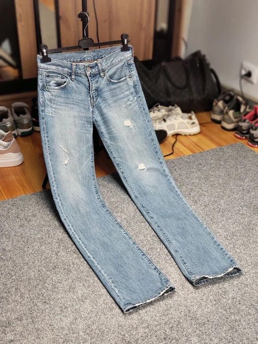 Uniqlo Vintage 90's Japan Uniqlo Faded Washed Denim Jeans Size US 29 - 10 Thumbnail