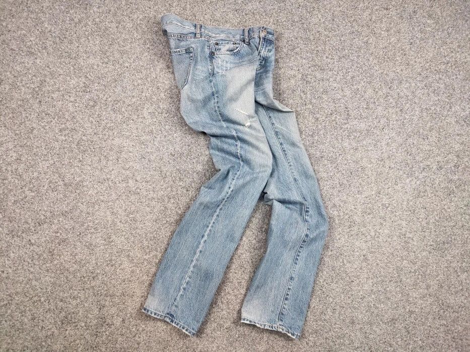 Uniqlo Vintage 90's Japan Uniqlo Faded Washed Denim Jeans Size US 29 - 8 Thumbnail