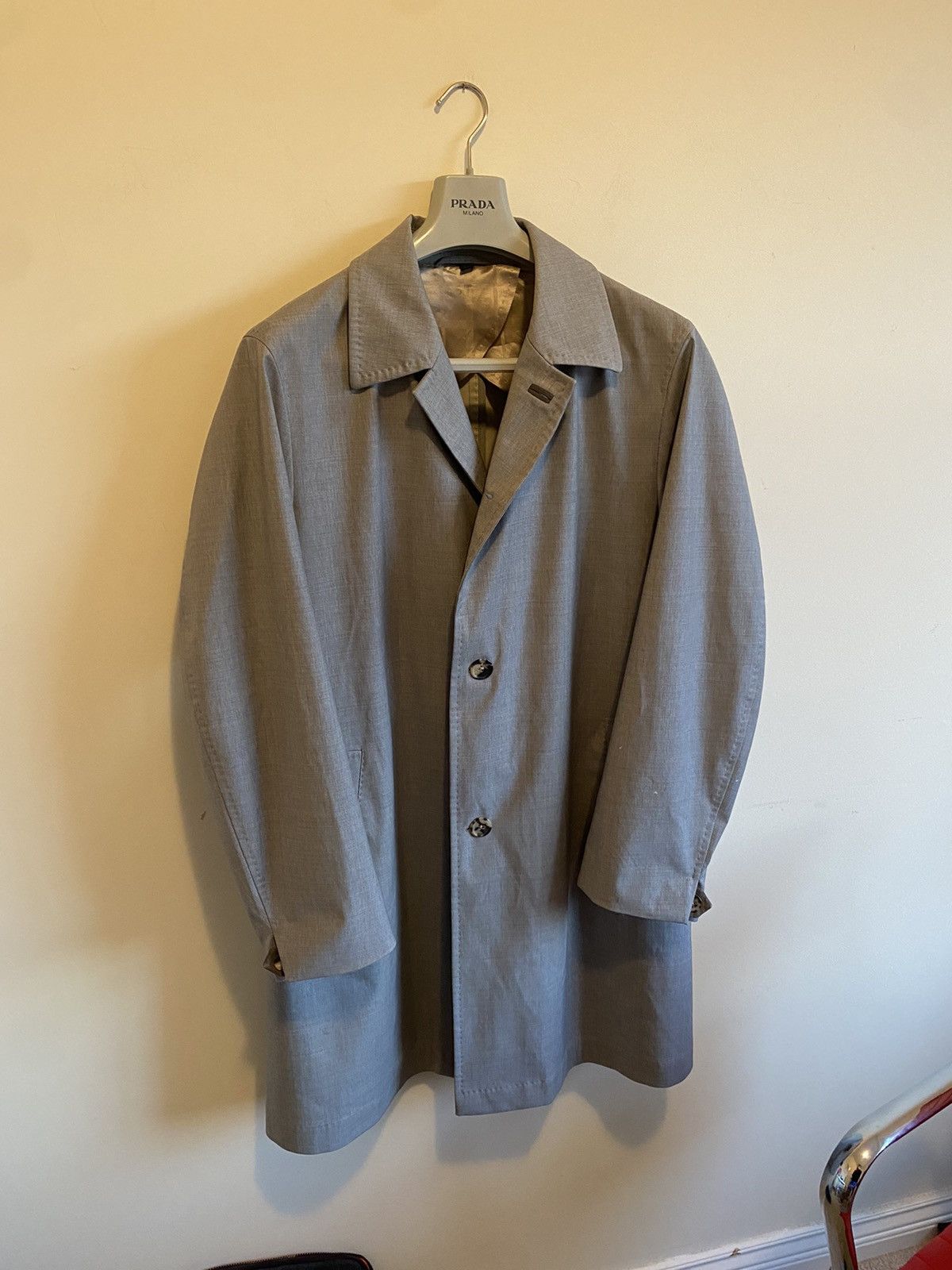 Hugo Boss × Loro Piana Loro Piana Tech Water Proof Repellant Jacket Coat Trench Size US XL / EU 56 / 4 - 1 Thumbnail