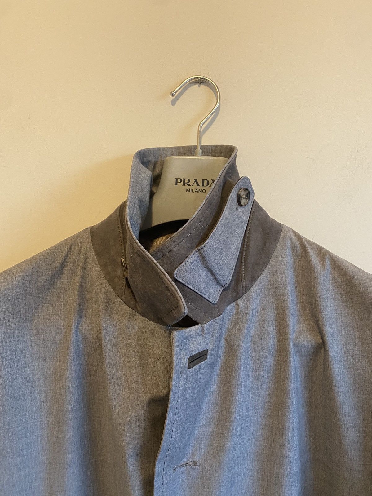 Hugo Boss × Loro Piana Loro Piana Tech Water Proof Repellant Jacket Coat Trench Size US XL / EU 56 / 4 - 5 Thumbnail