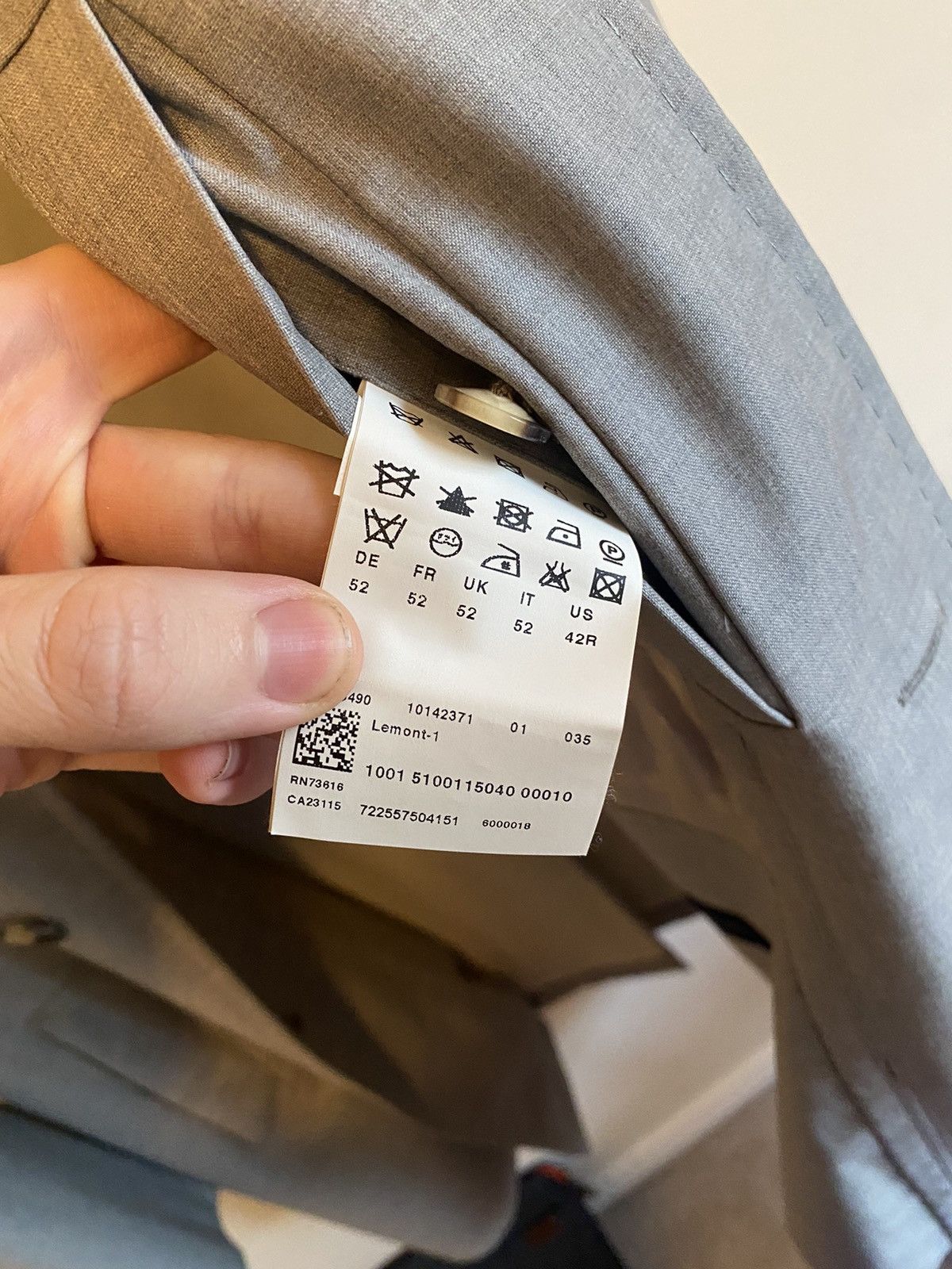 Hugo Boss × Loro Piana Loro Piana Tech Water Proof Repellant Jacket Coat Trench Size US XL / EU 56 / 4 - 7 Thumbnail