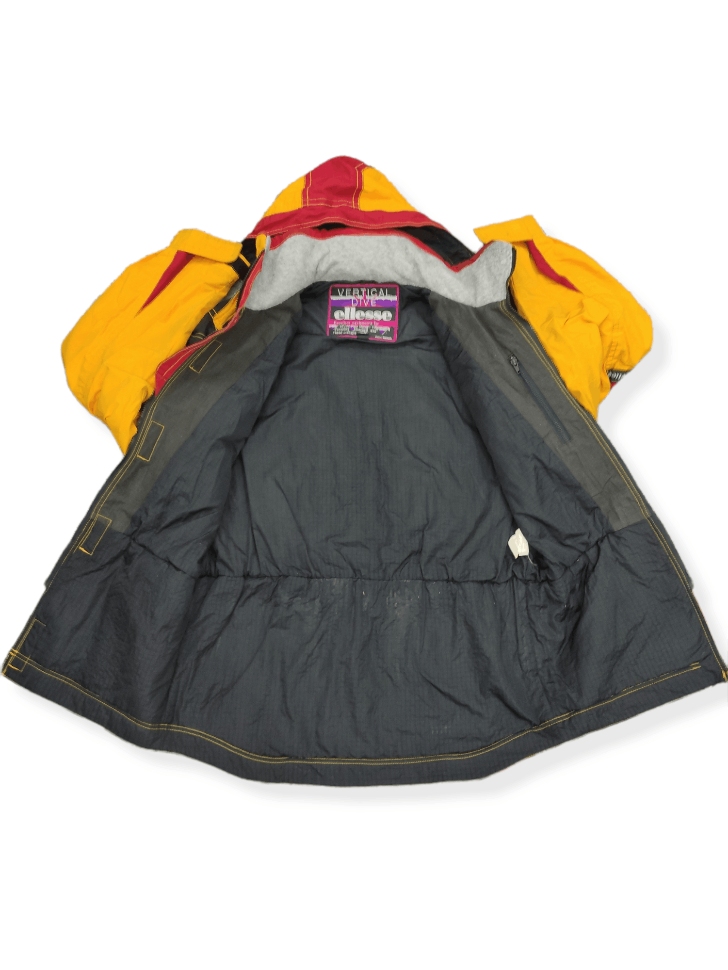 Ellesse Vintage Ellesse Vertical Dive Multicolour Ski Jacket Size US L / EU 52-54 / 3 - 5 Thumbnail