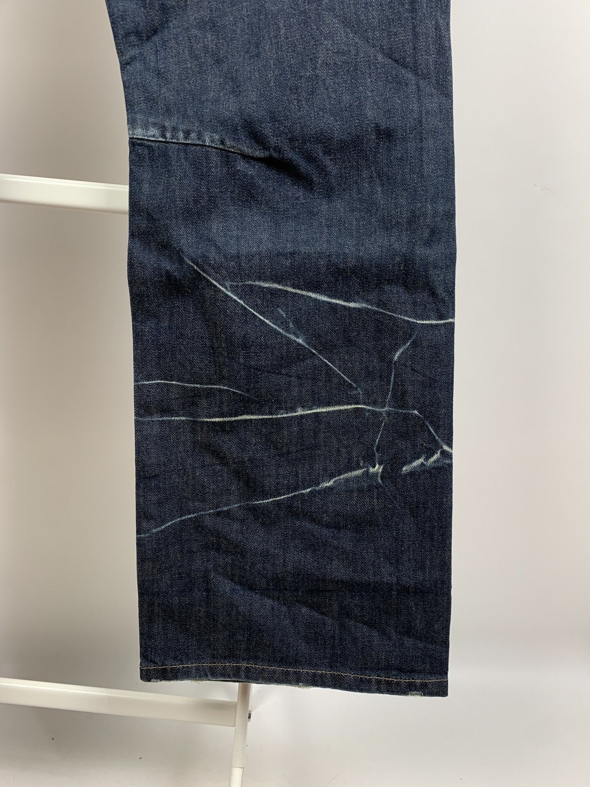 Japanese Brand NWT Prps Distressed Painted Japanese Denim Jeans Pants Size US 33 - 16 Thumbnail