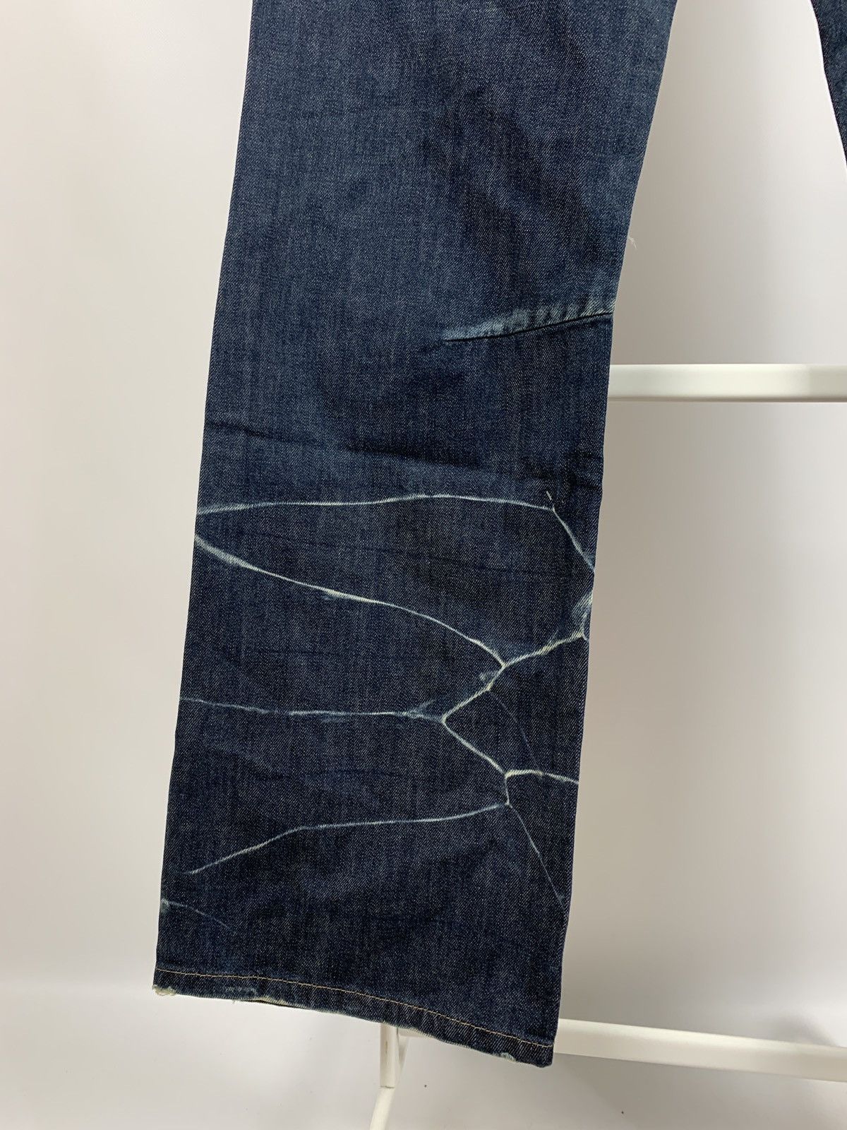 Japanese Brand NWT Prps Distressed Painted Japanese Denim Jeans Pants Size US 33 - 15 Thumbnail