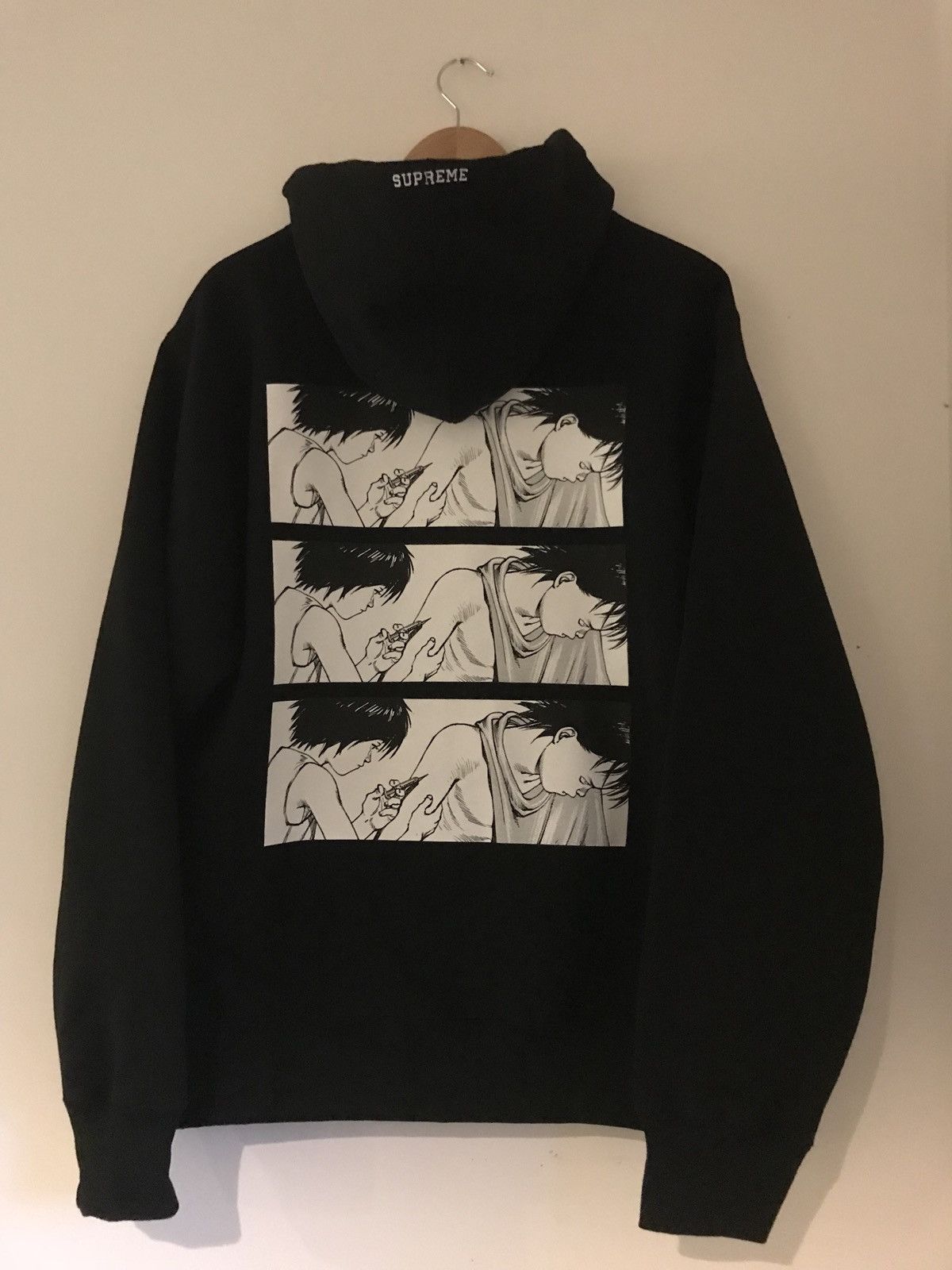 高級素材使用ブランド 新品M Supreme Akira Zip Up Syringe Hooded ...