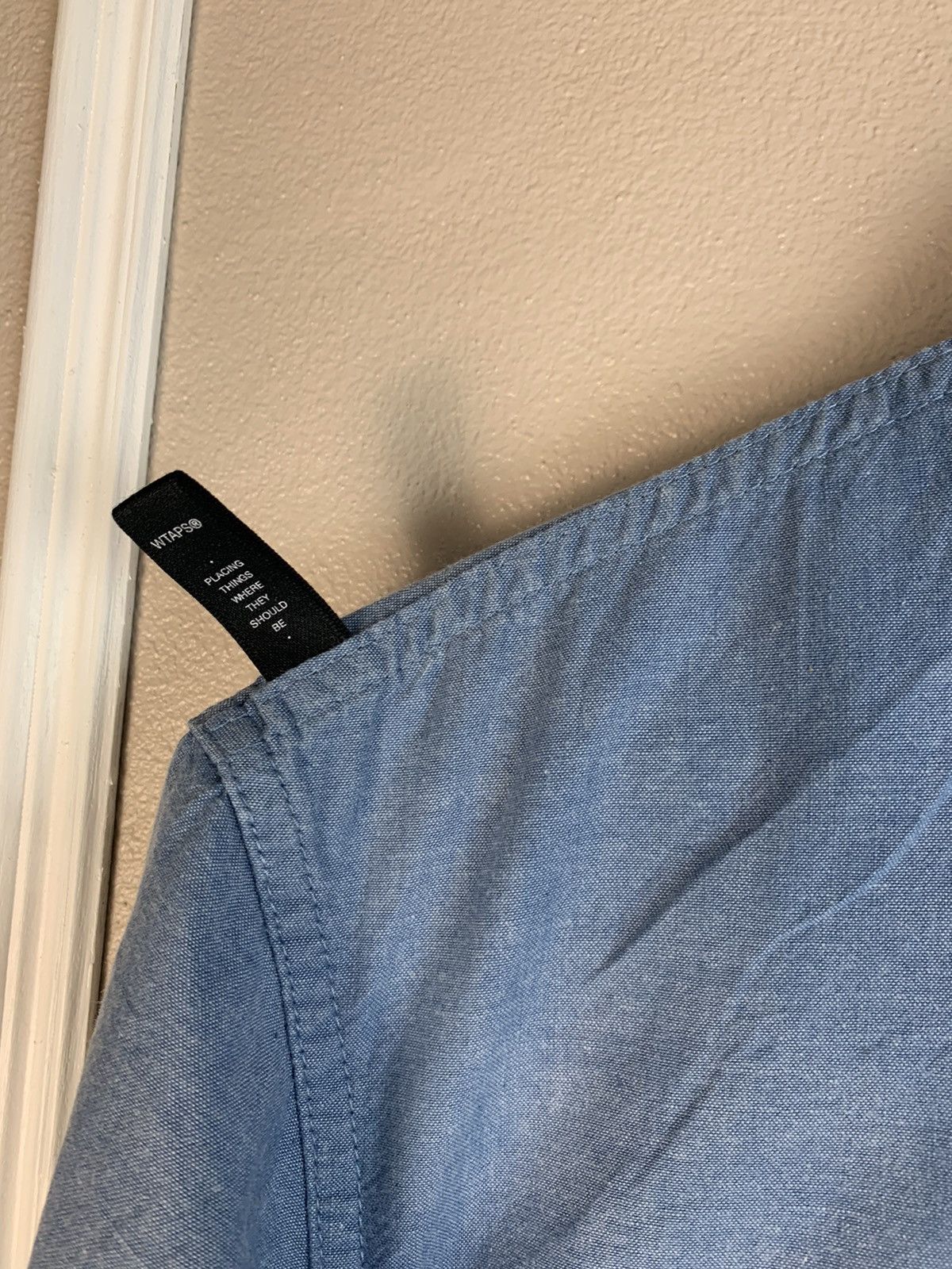 Wtaps WTAPS BUDS SS01 SHIRT.COTTON.CHAMBRAY 2017 Size US M / EU 48-50 / 2 - 10 Thumbnail