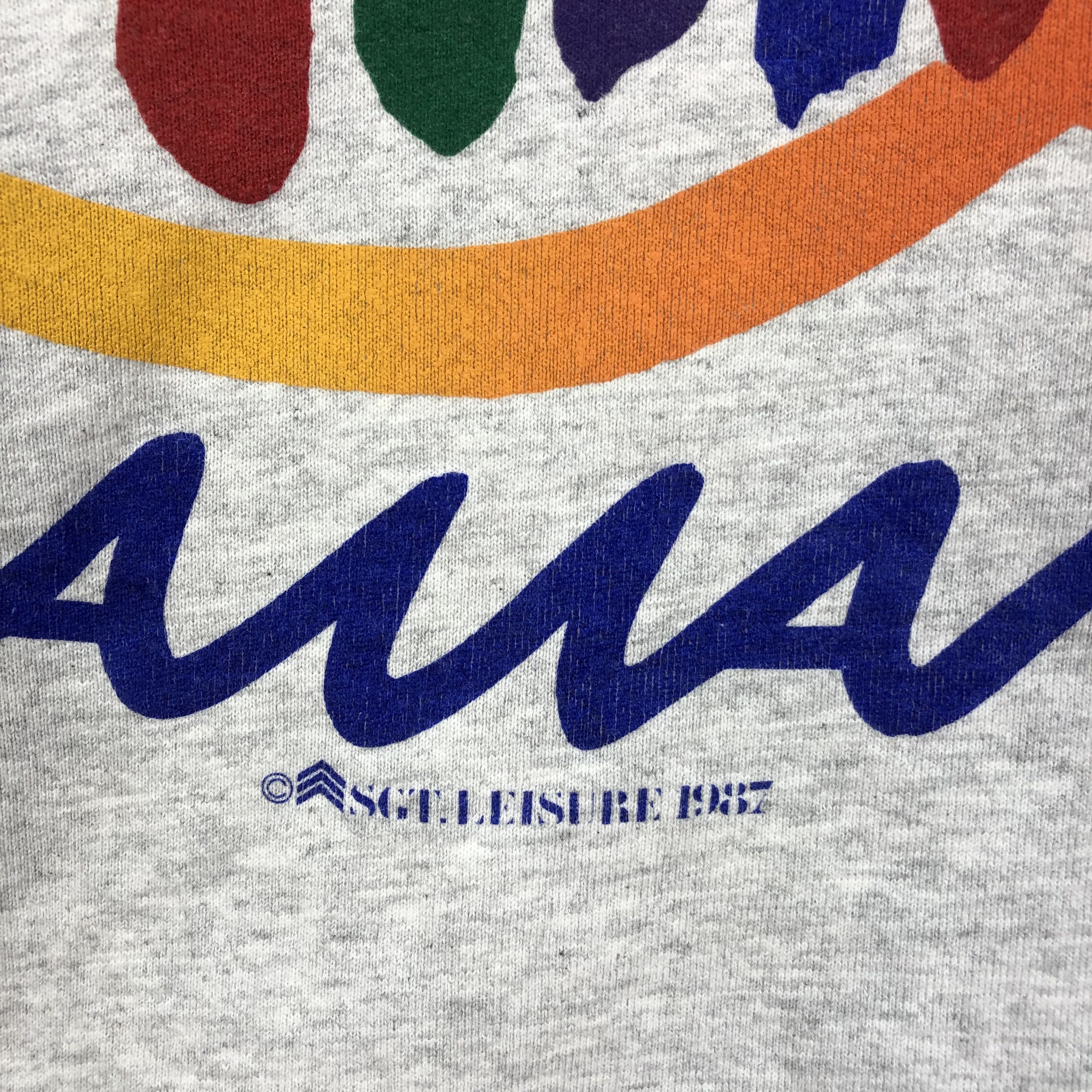 Vintage VINTAGE 87' KAUAI LOGO SGT. LEISURE SWEATSHIRTS #5144-176 Size US S / EU 44-46 / 1 - 4 Thumbnail