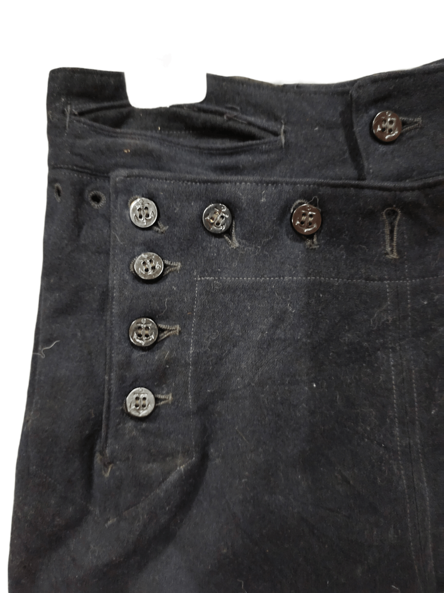 Naval Clothing Factory × Vintage Rare Vintage Navy Troussers Size US 29 - 3 Thumbnail