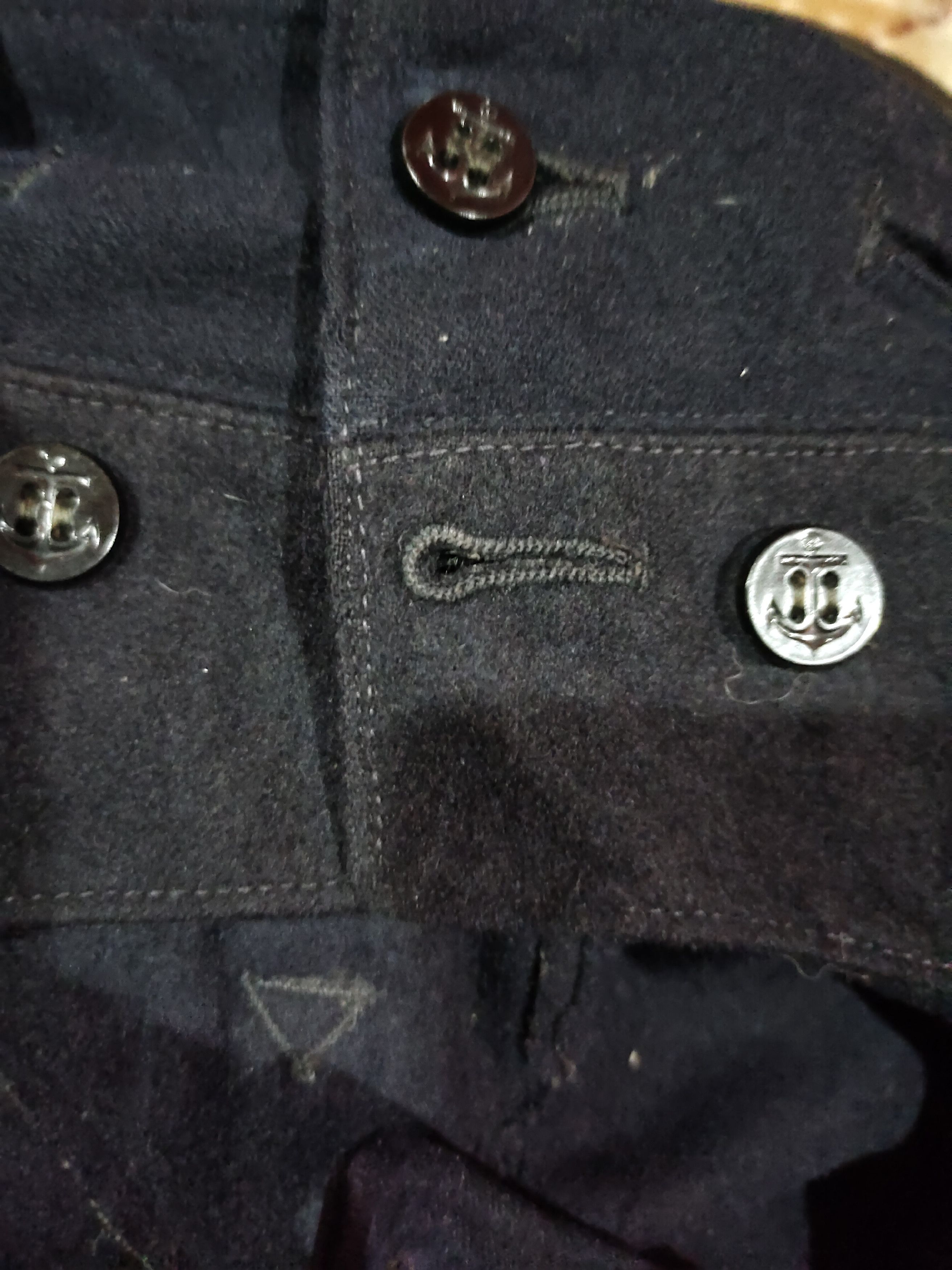 Naval Clothing Factory × Vintage Rare Vintage Navy Troussers Size US 29 - 14 Thumbnail