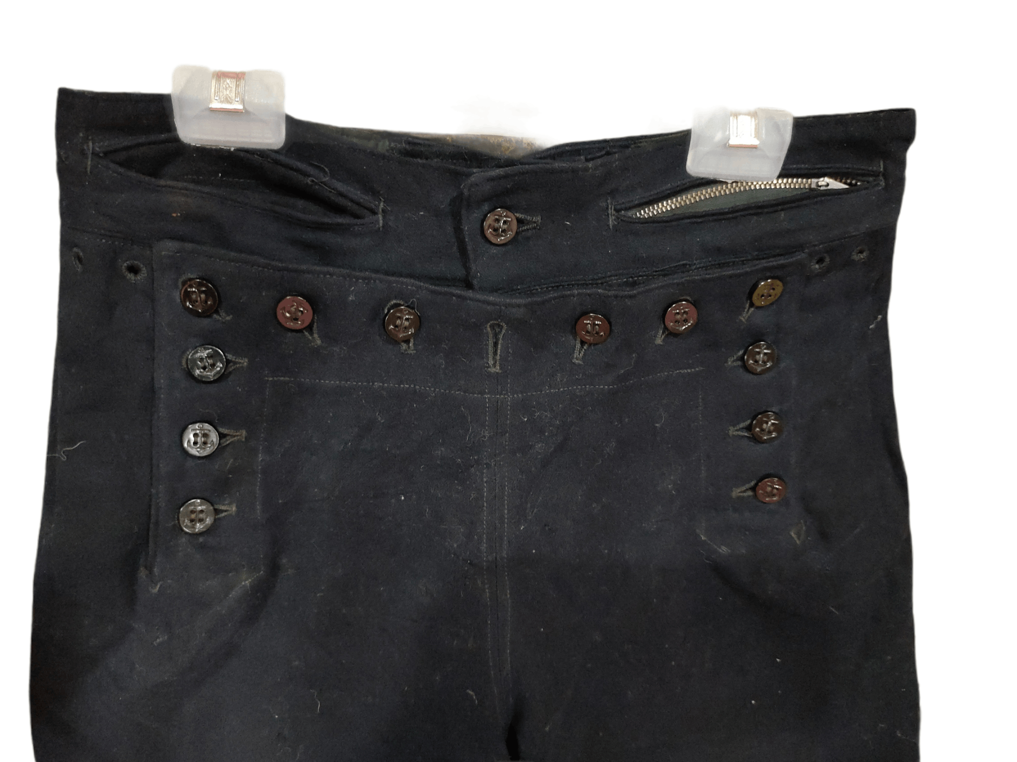 Naval Clothing Factory × Vintage Rare Vintage Navy Troussers Size US 29 - 4 Thumbnail