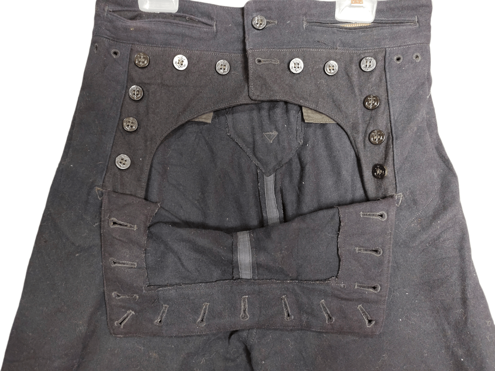 Naval Clothing Factory × Vintage Rare Vintage Navy Troussers Size US 29 - 6 Thumbnail