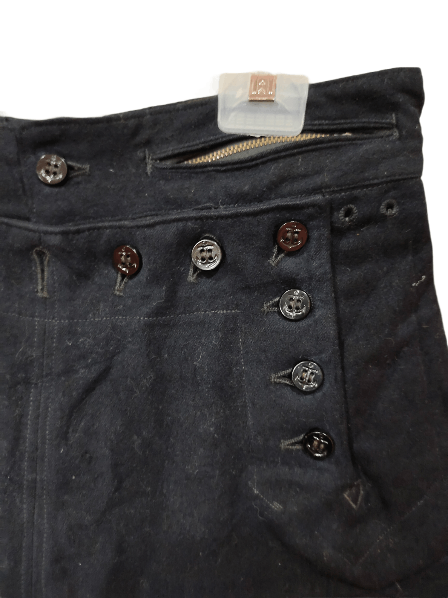 Naval Clothing Factory × Vintage Rare Vintage Navy Troussers Size US 29 - 5 Thumbnail