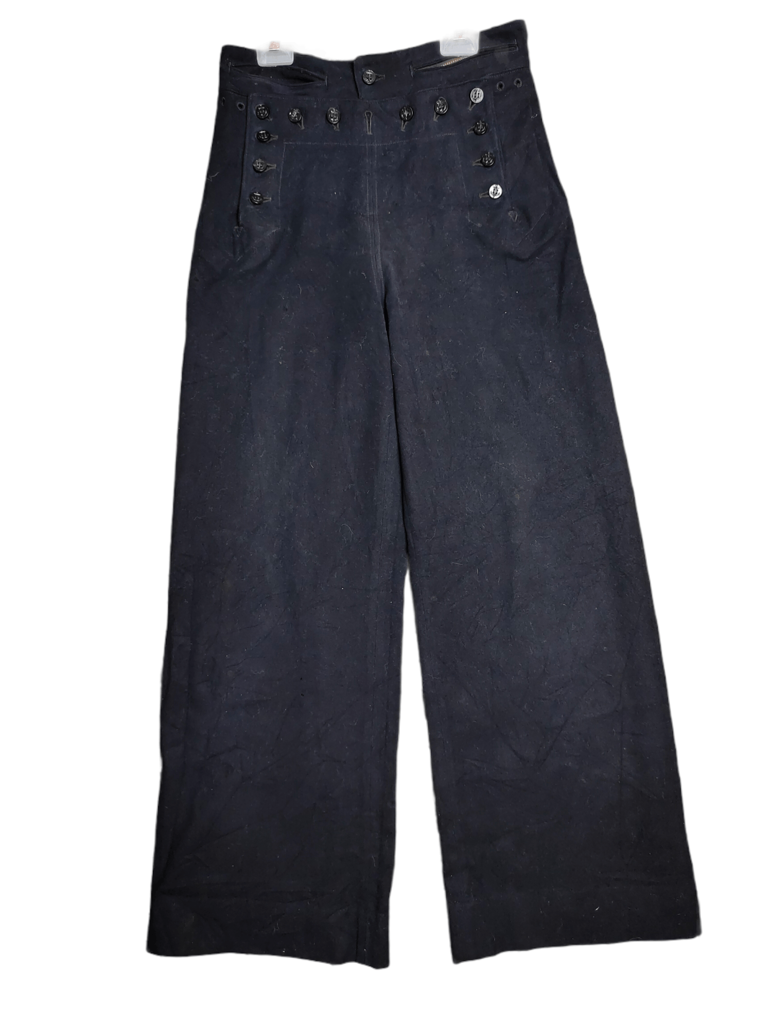 Naval Clothing Factory × Vintage Rare Vintage Navy Troussers Size US 29 - 1 Thumbnail