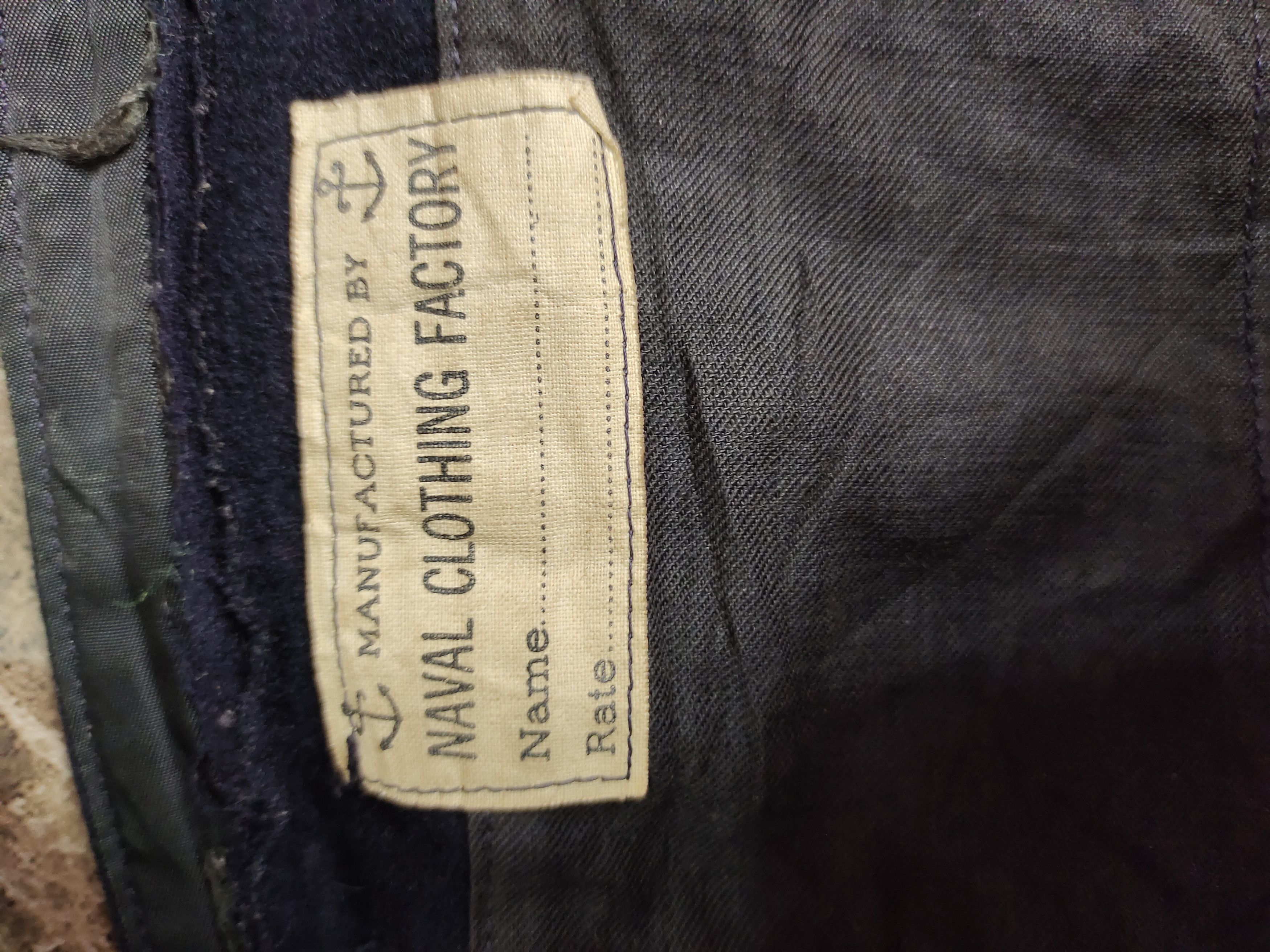 Naval Clothing Factory × Vintage Rare Vintage Navy Troussers Size US 29 - 9 Thumbnail