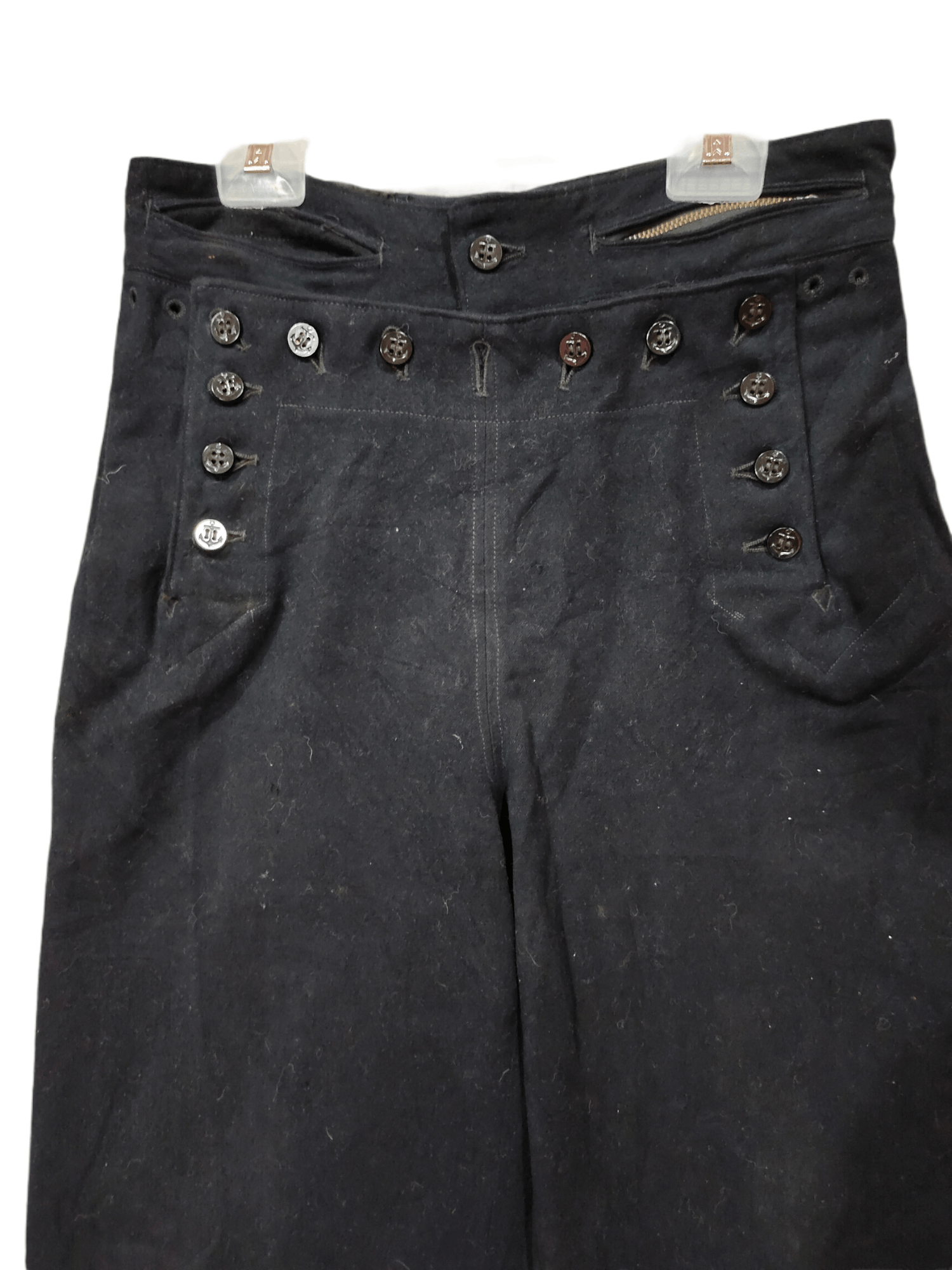 Naval Clothing Factory × Vintage Rare Vintage Navy Troussers Size US 29 - 2 Thumbnail