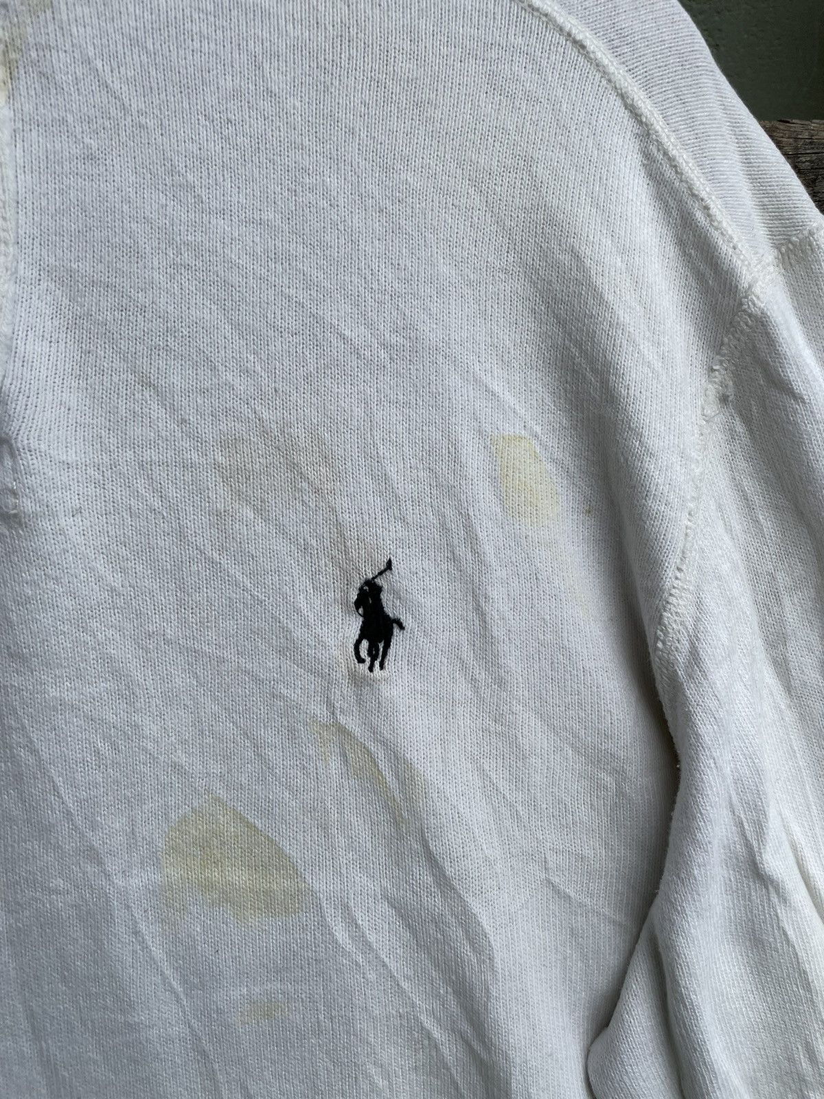 Polo Ralph Lauren × Vintage Vintage Polo Ralph Lauren Block Logo Half Button Size US M / EU 48-50 / 2 - 4 Thumbnail