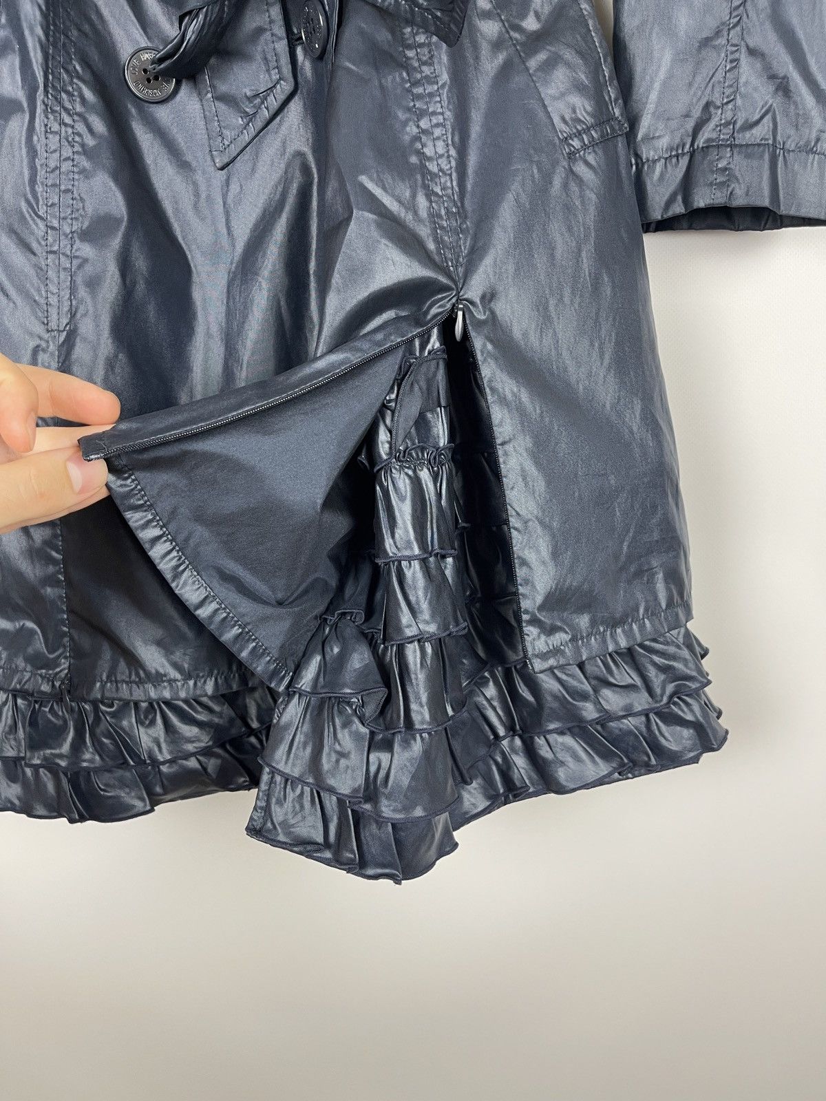 Moschino Love Moschino nylon long trench coat belted Size XS / US 0-2 / IT 36-38 - 13 Thumbnail